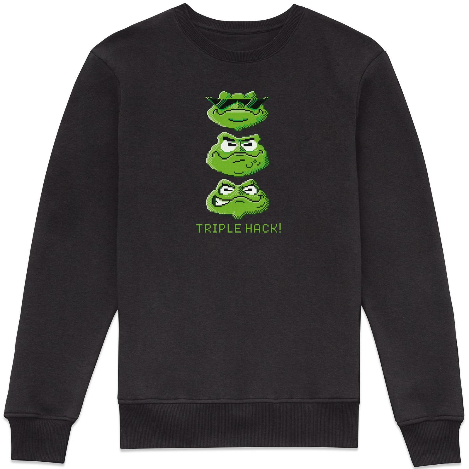 Battletoads Triple Hack! Sweatshirt - Black - 3XL - Black
