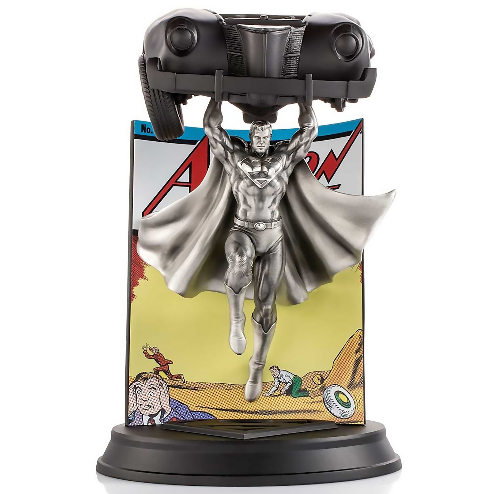 Royal Selangor DC Comics Action Comics #1 Superman Pewter Figur - limitierte Auflage von weltweit 200 Stück