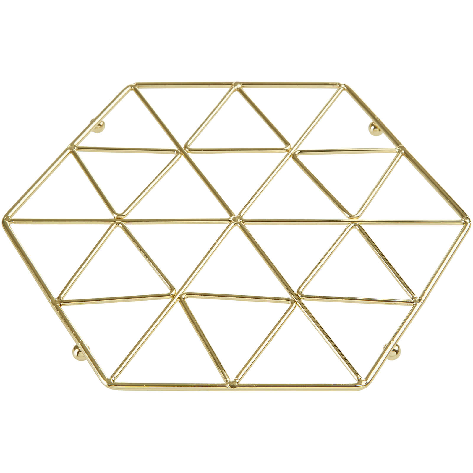 Vertex Trivet - Gold