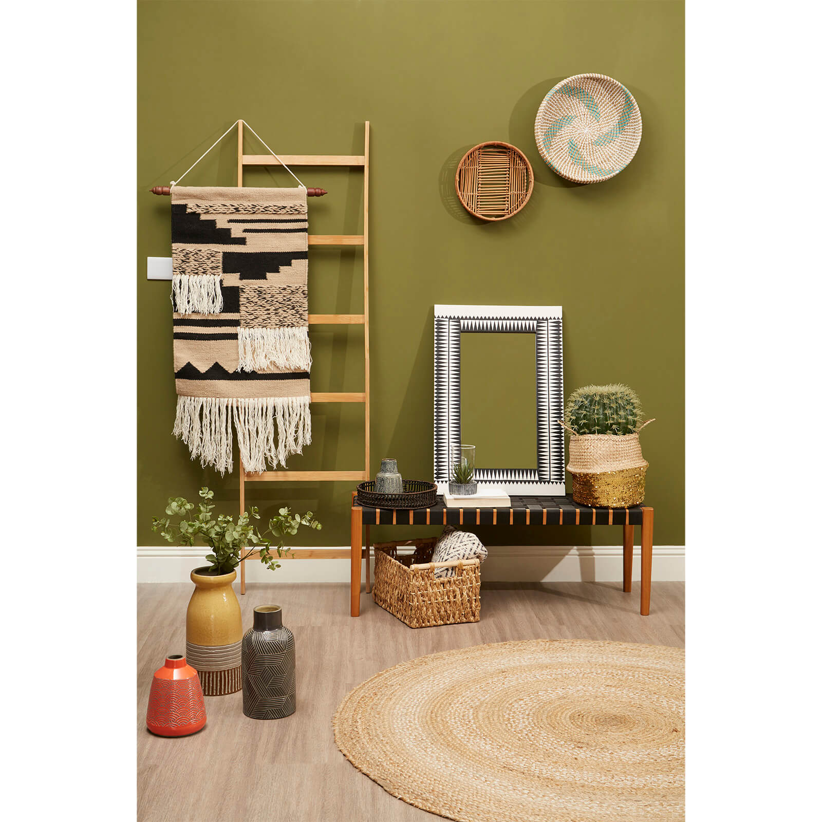 Blue Speckled Kondo Vase - Small