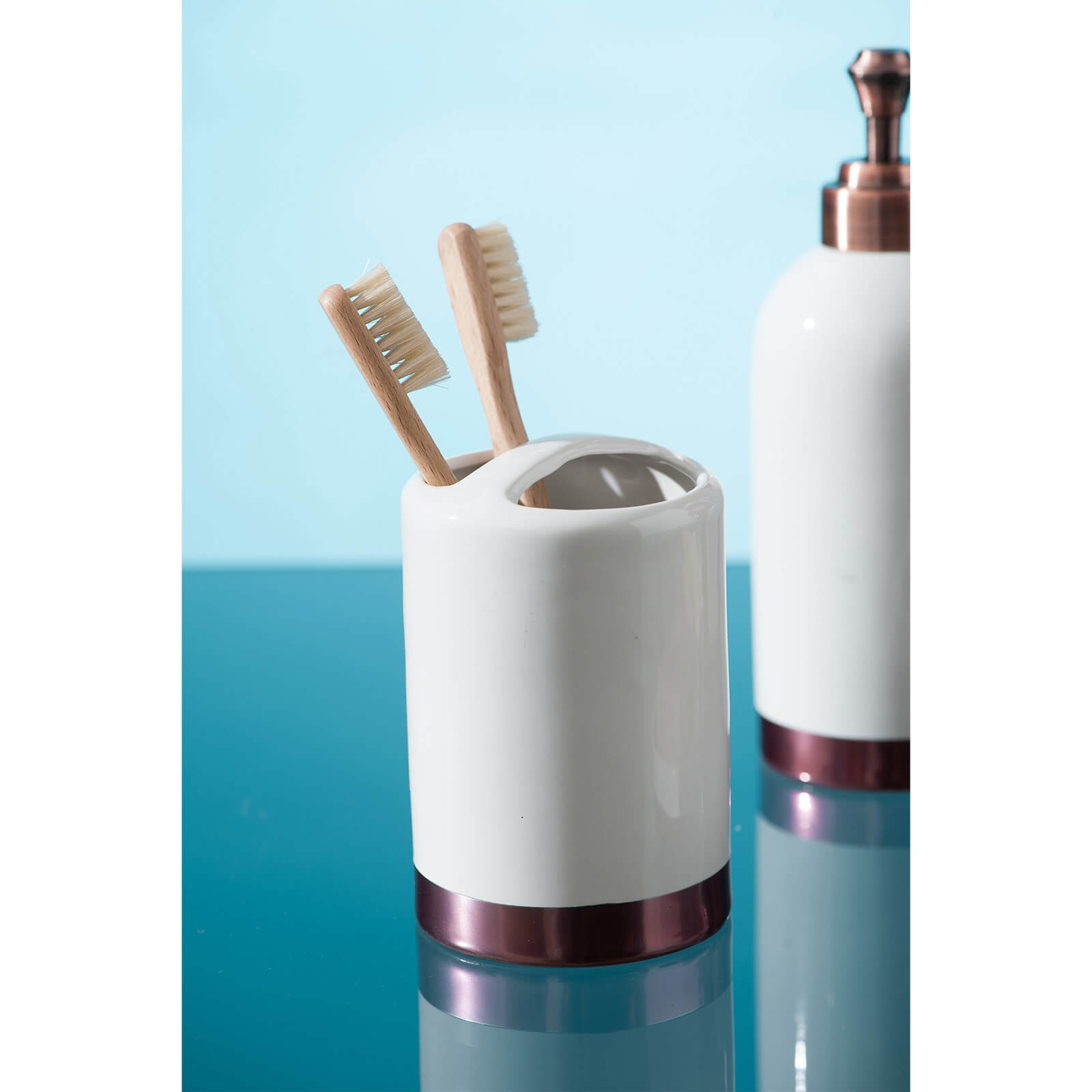 Image of Delta Toothbrush Holder - Stoneware