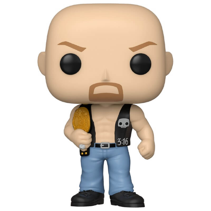 WWE Stone Cold Steve Austin with Belt Funko Pop! Vinyl