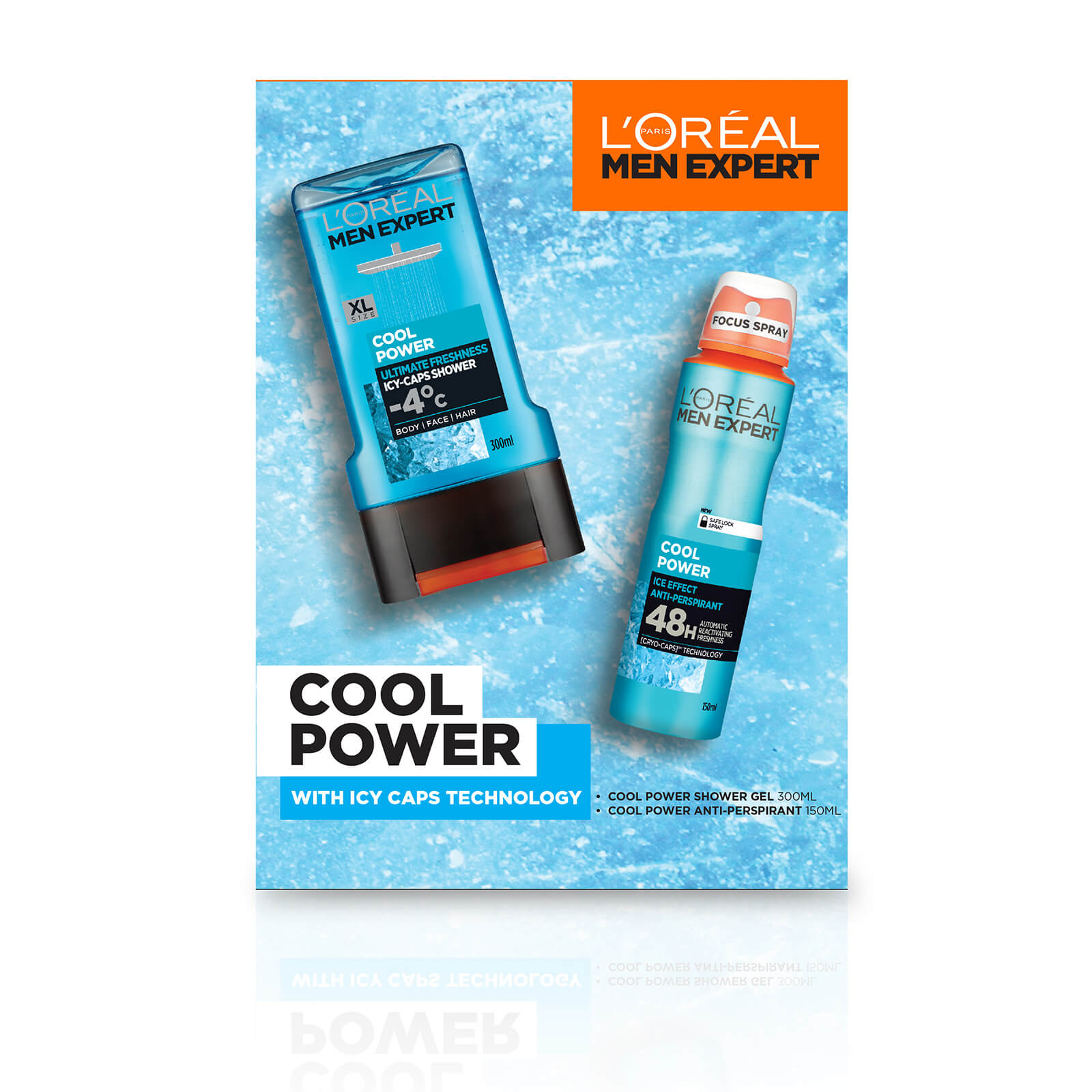 

L'Oreal Men Expert Cool Power 2 Piece Gift Set for Him