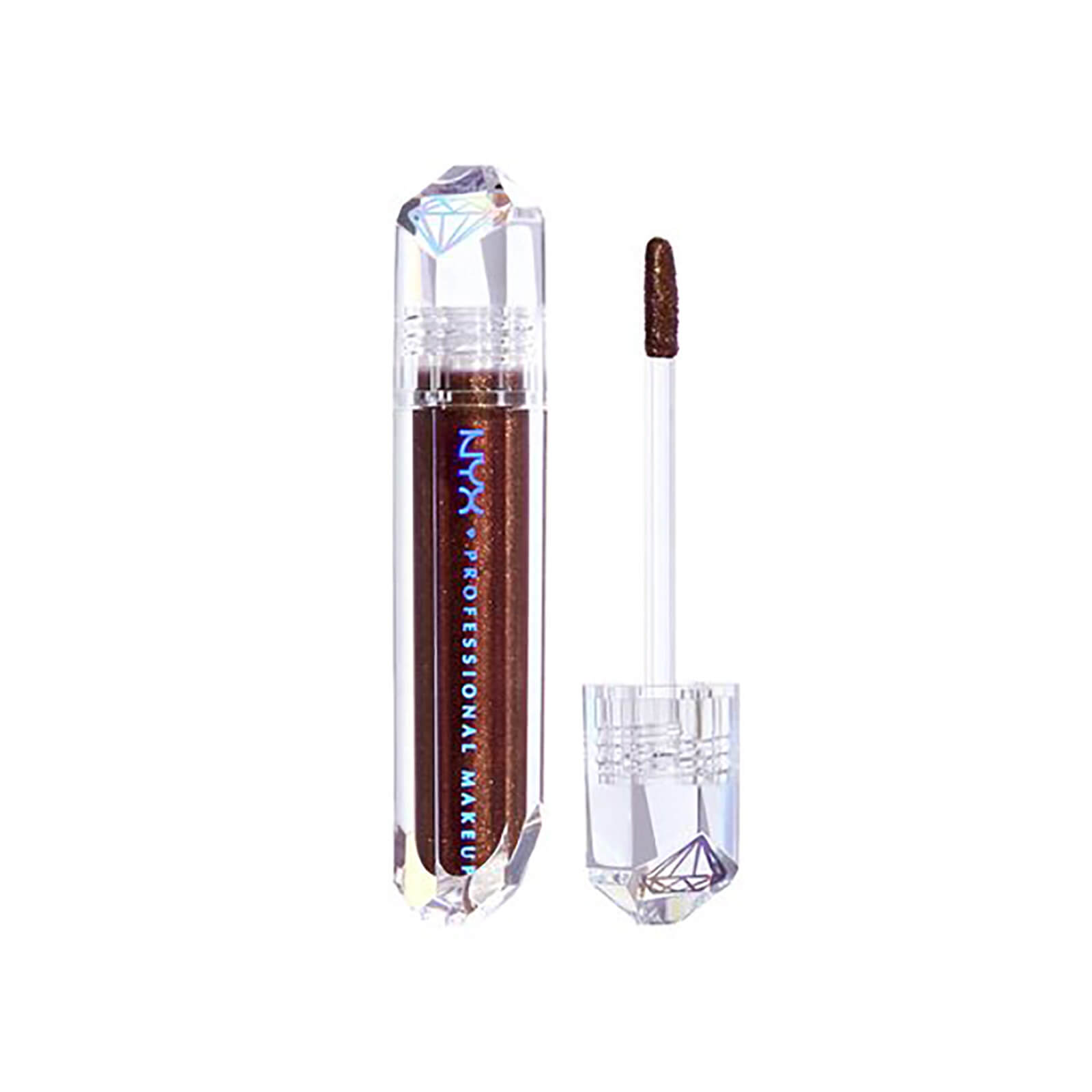 NYX Professional Makeup Diamonds & Ice Please Frosted Lip Topper (Various Shades) - Left on Read