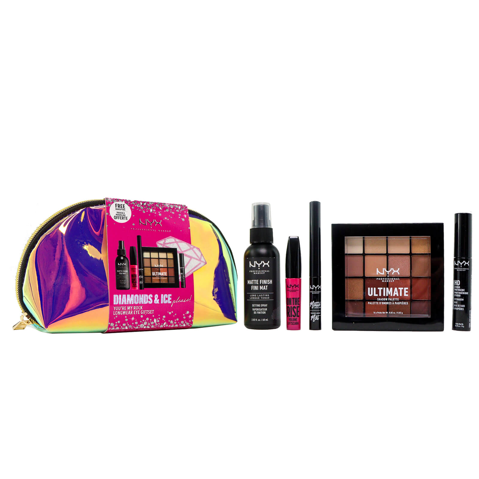 

NYX Professional Makeup Diamonds & Ice Please You’re My Rock Longwear Eye Giftset