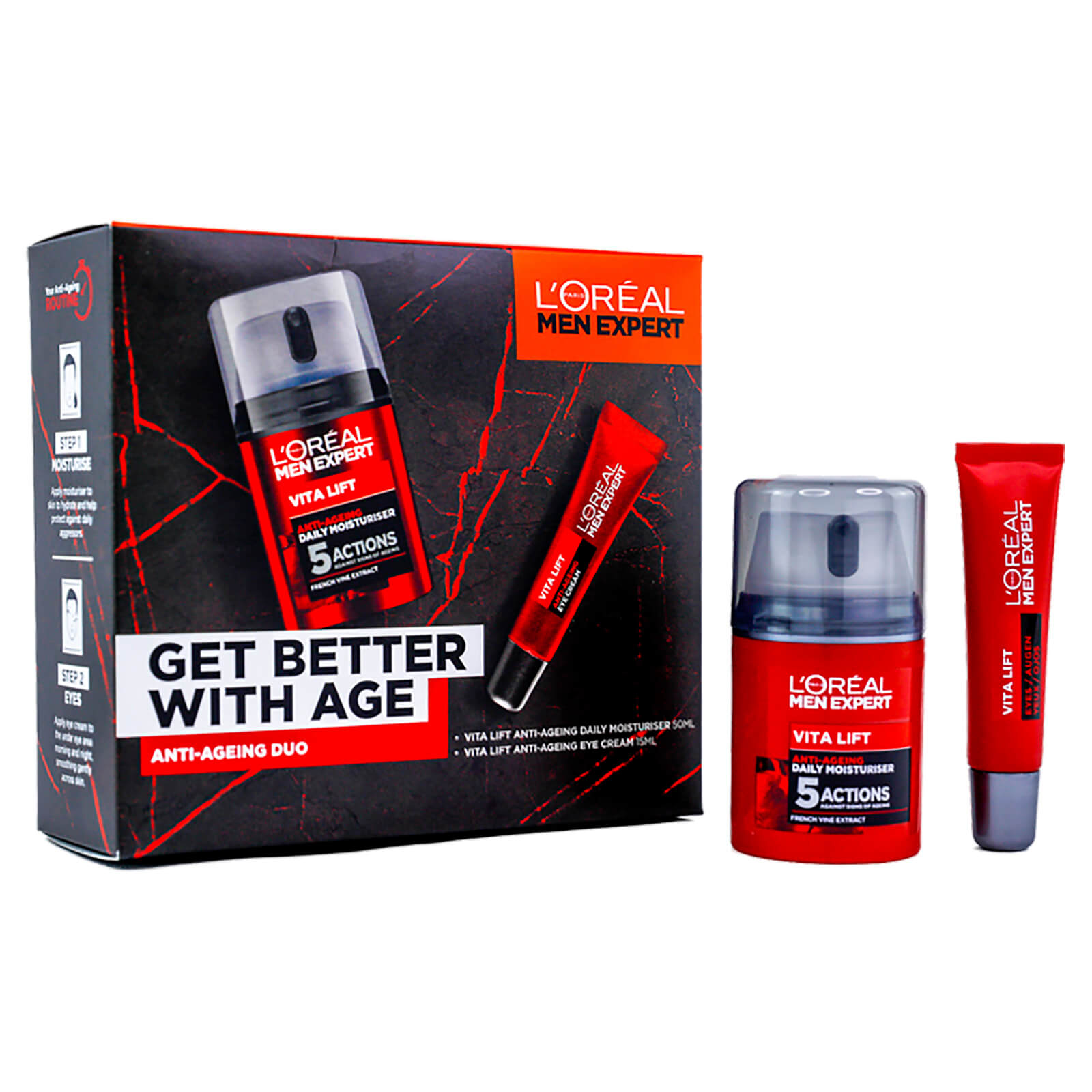 

L'Oreal Paris Men Expert Get Better With Age Anti-Ageing Duo Giftset