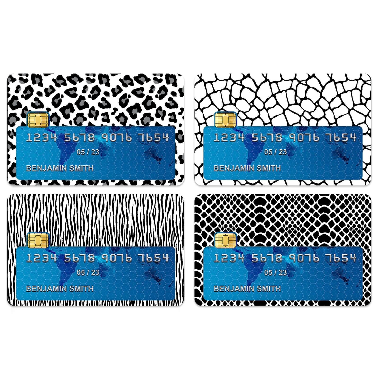 Animal Print Credit Card Covers