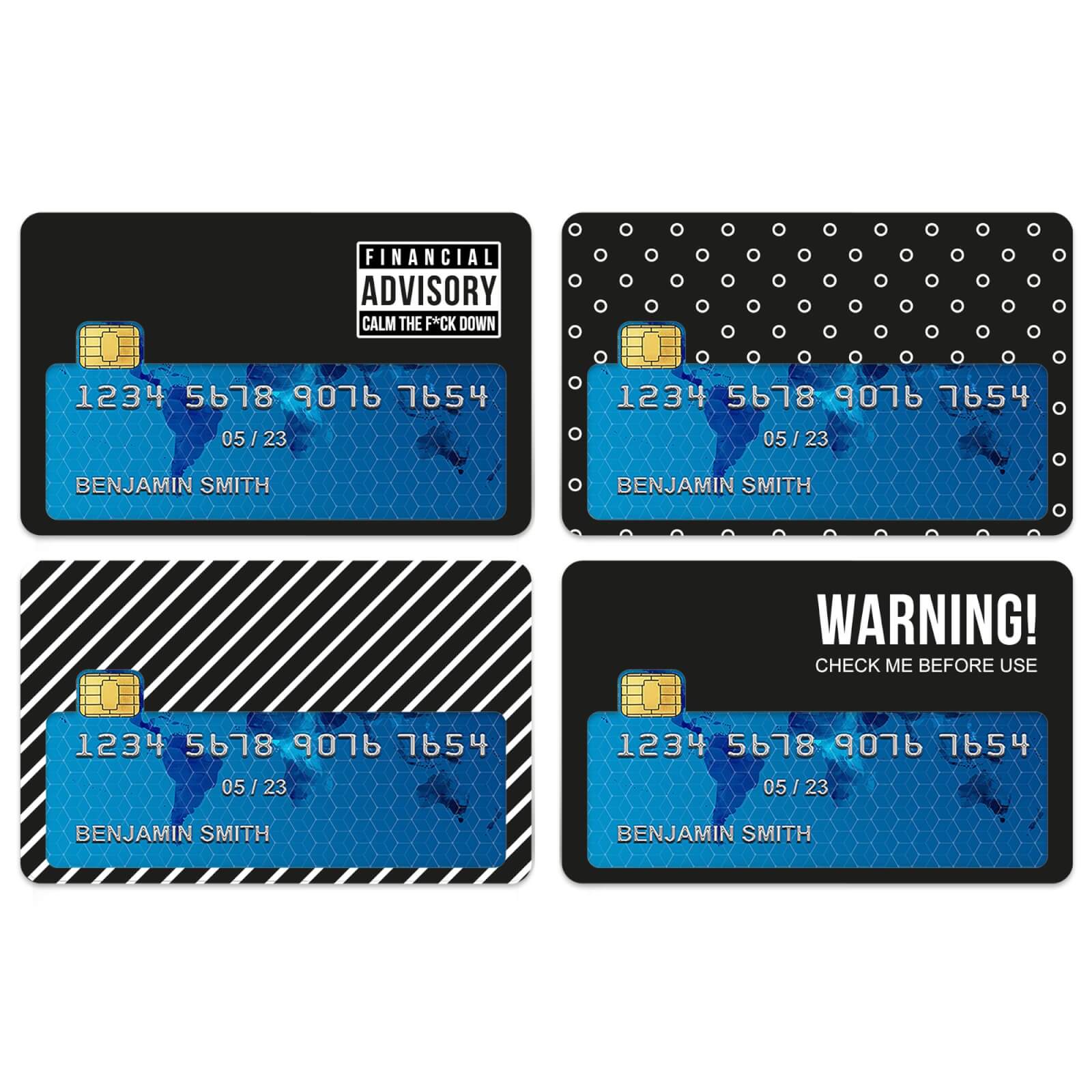 Warning! Credit Card Covers