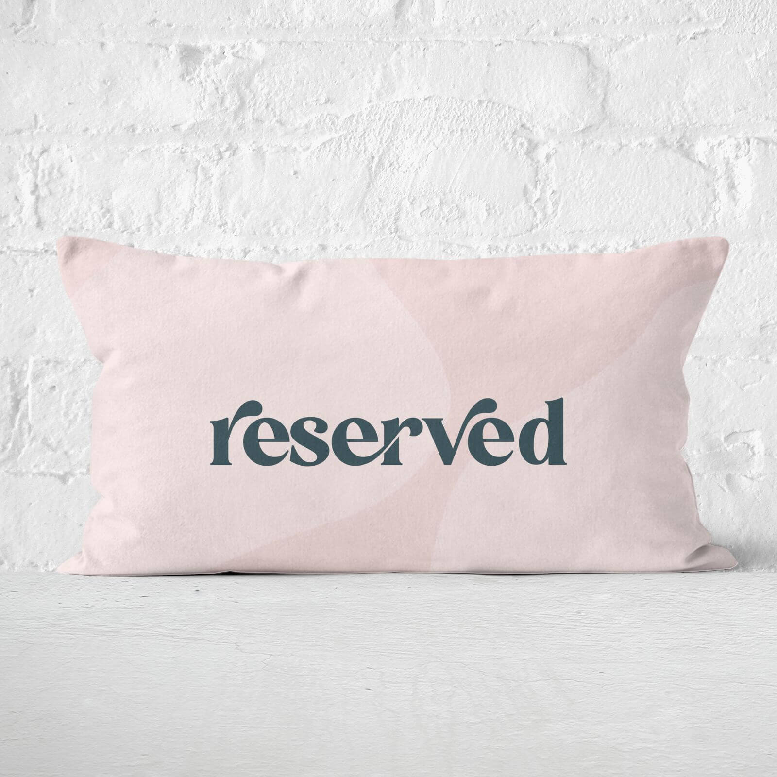 Hermione Chantal Pink Reserved Rectangular Cushion - 30x50cm - Soft Touch