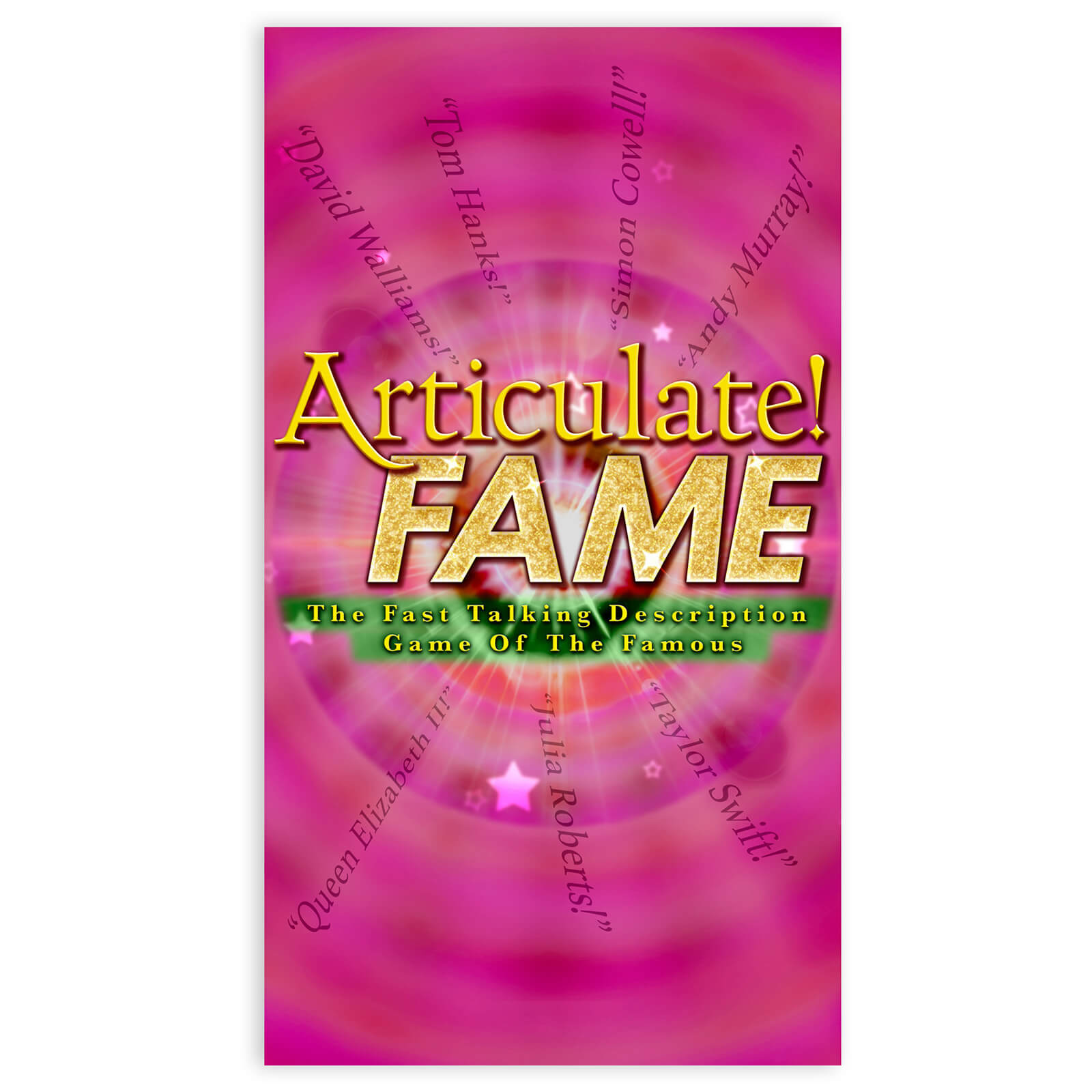 Articulate Fame Board Game