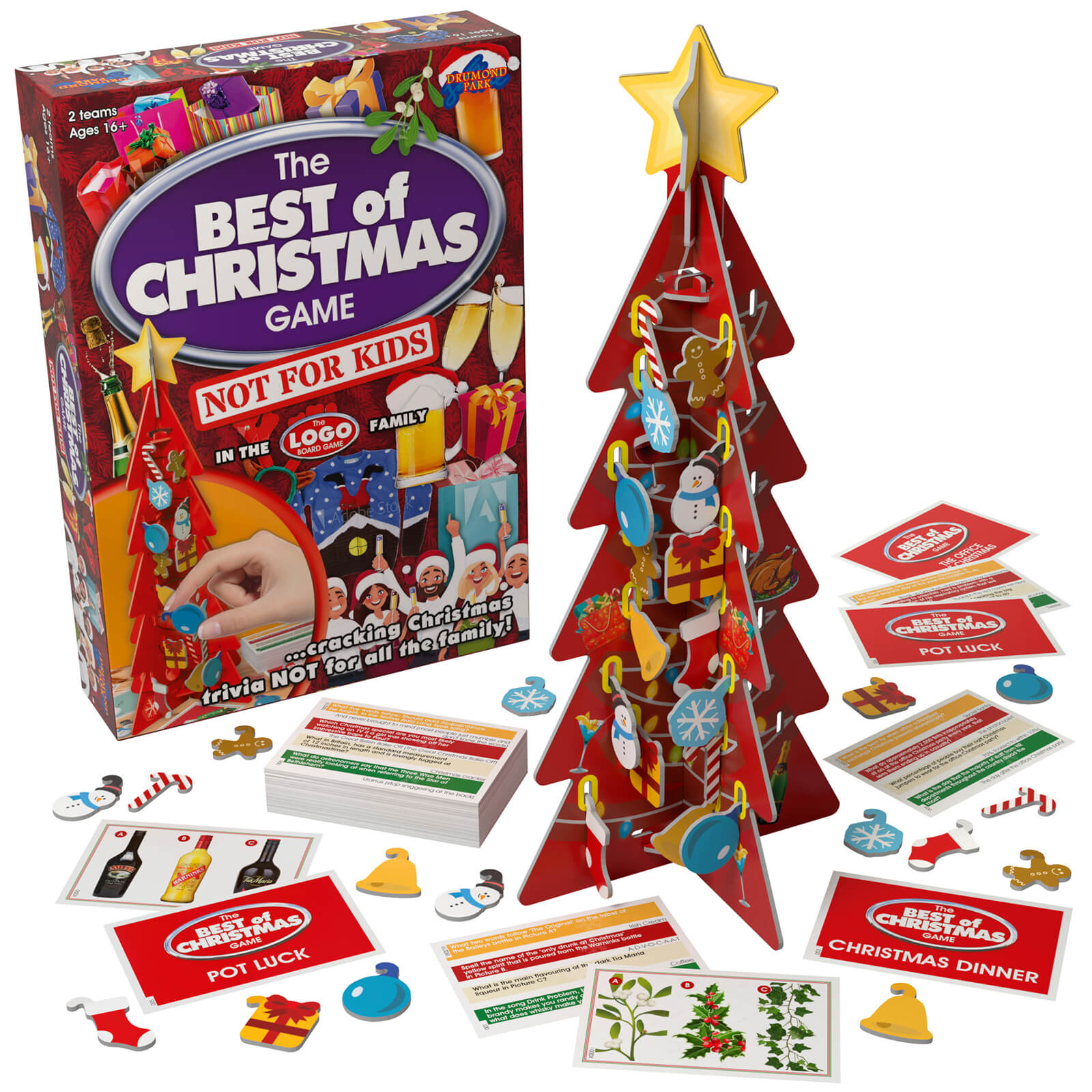 Logo Best of Christmas Board Game - NOT FOR KIDS