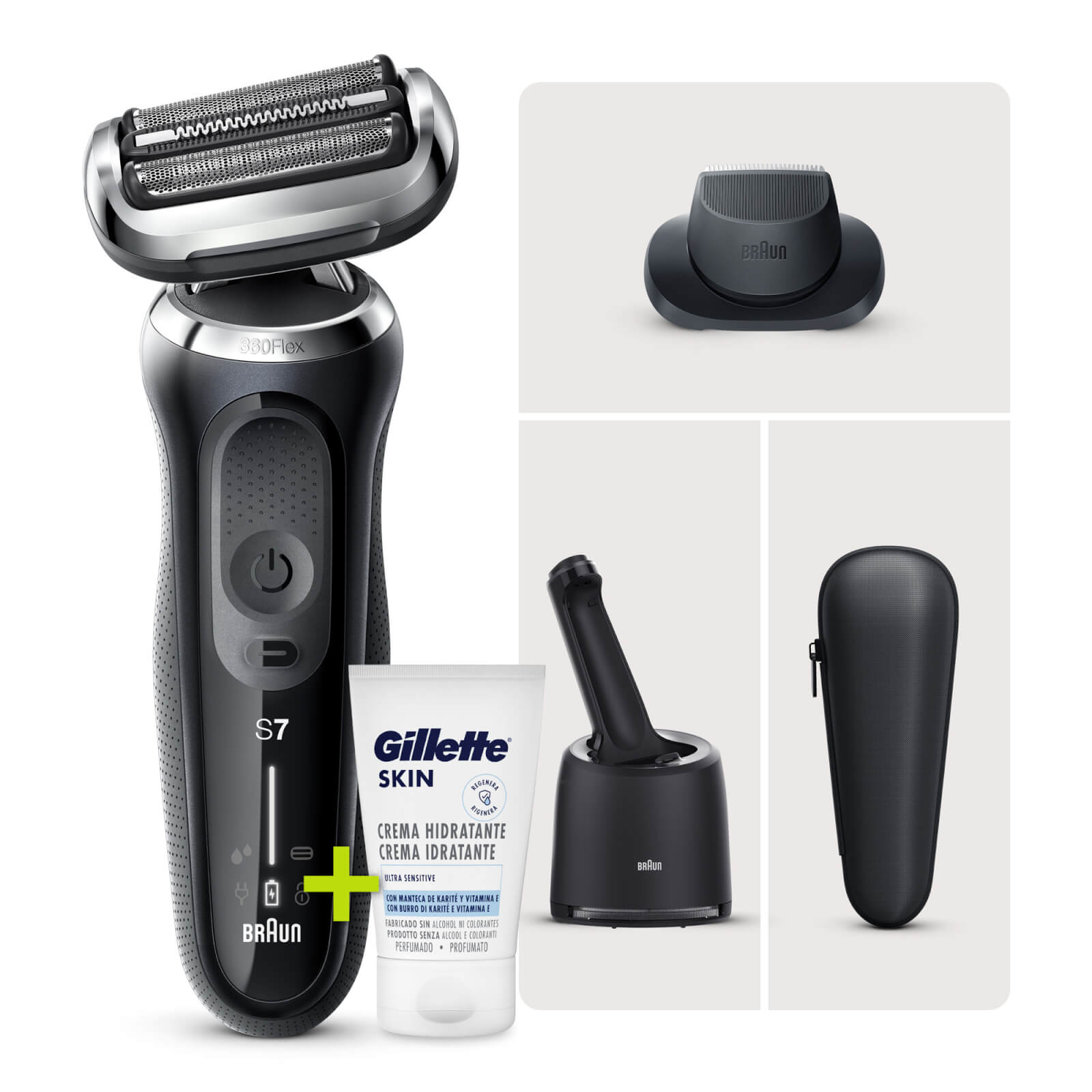 

Braun Series 7, 70-N7200cc Electric Shaver, Noir