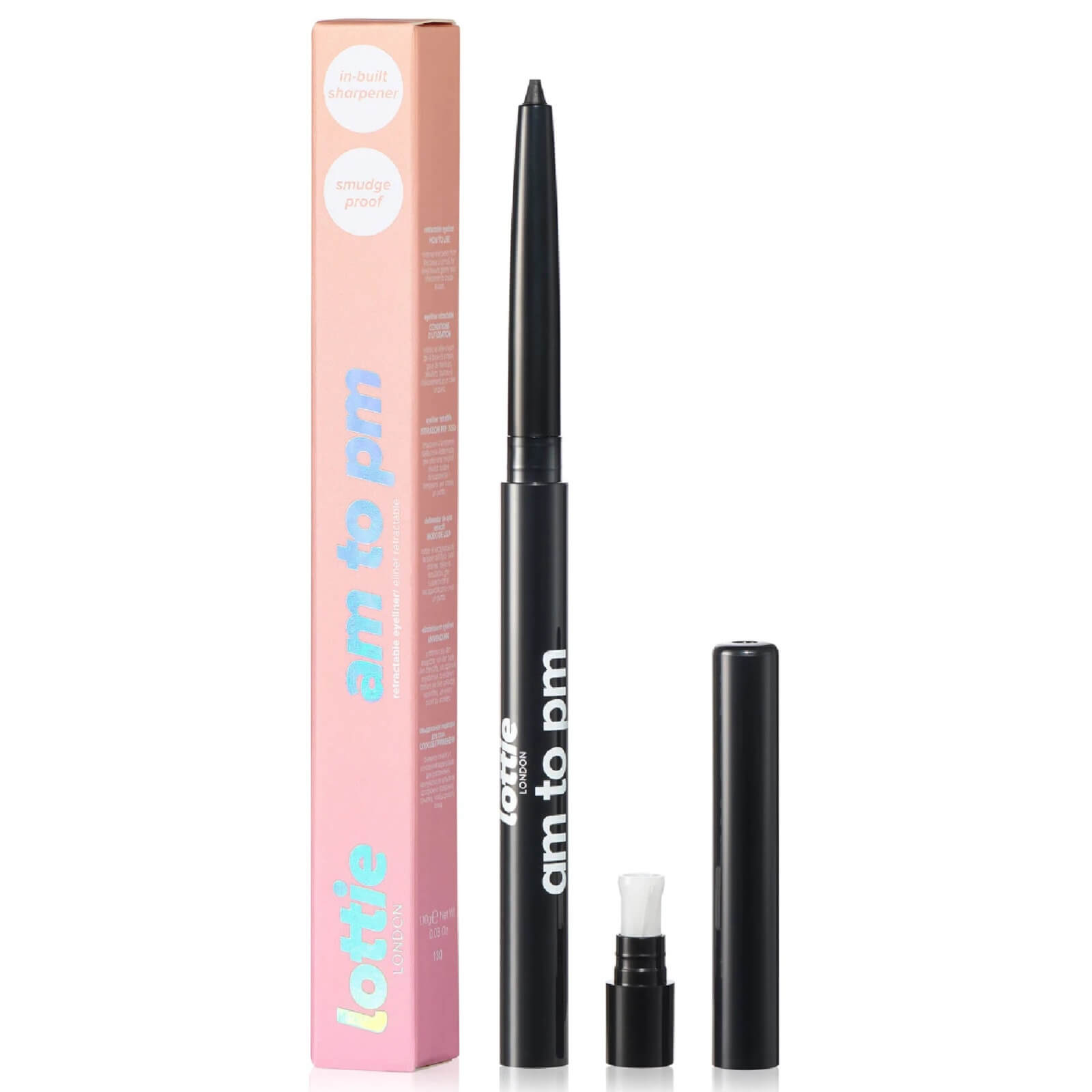 

Lottie London AM to PM Retractable Liner 1.1g (Various Shades) - Black