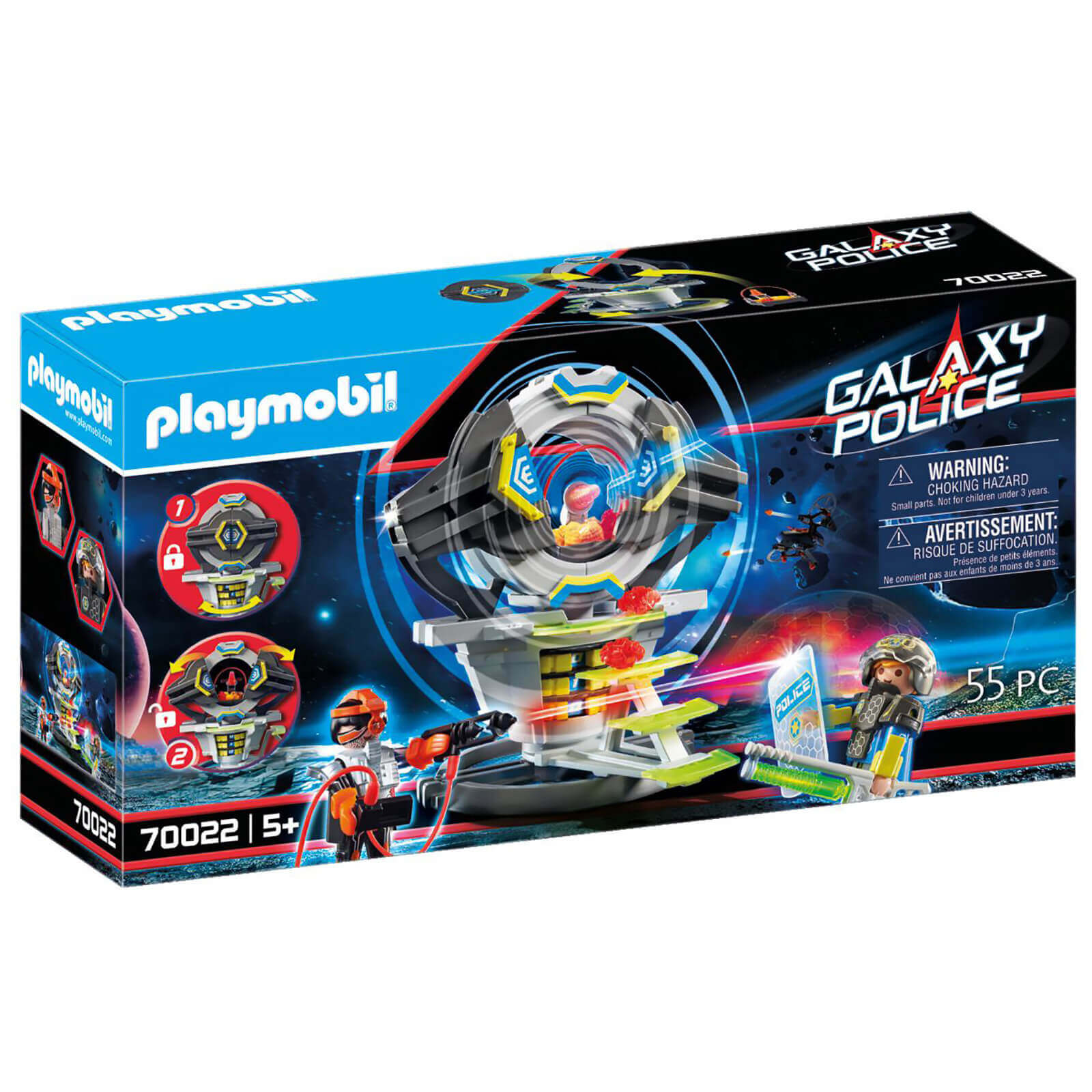 Playmobil Galaxy Police Safe With Code (70022)