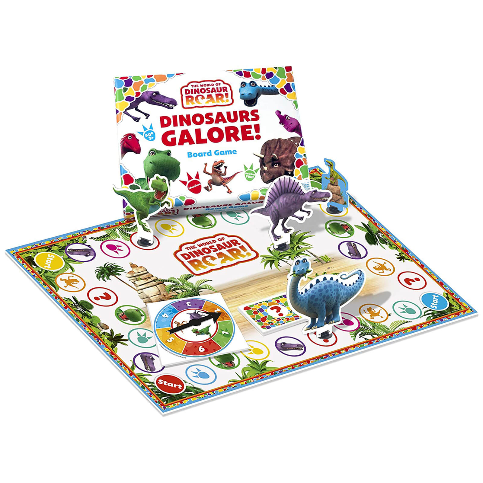 University Games unisex Dino Roar Board Game