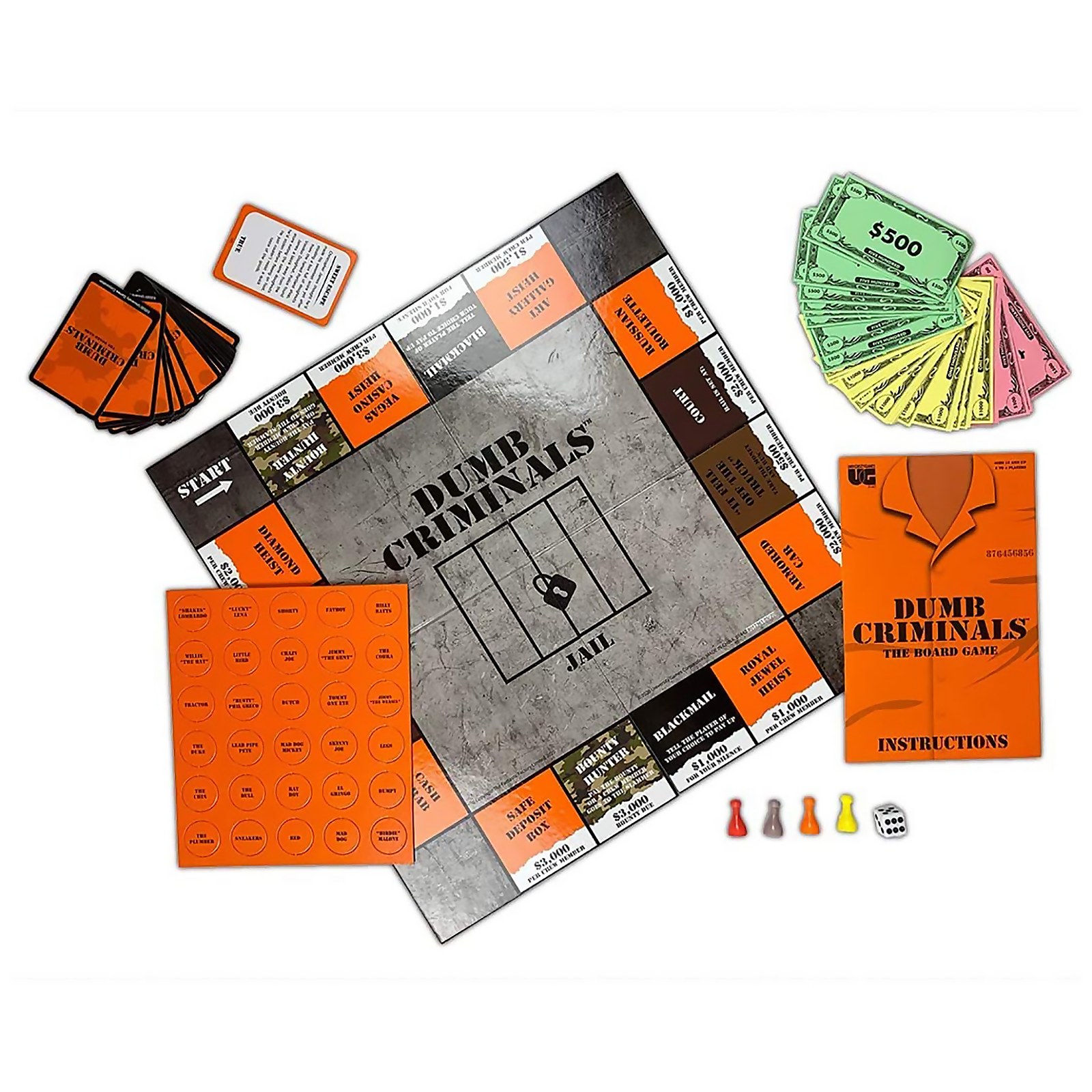 Dumb Criminals Board Game