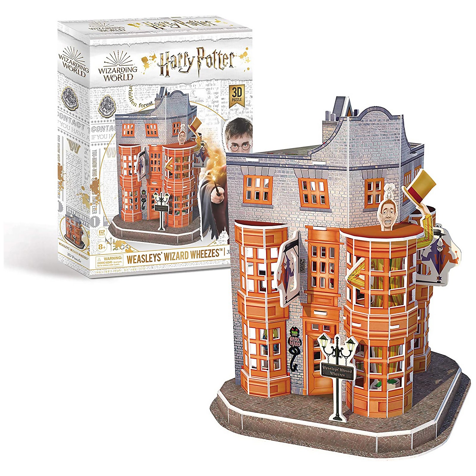 Harry Potter - Diagon Ally Weasleys' Wizard Wheezes 3D Jigsaw Puzzle