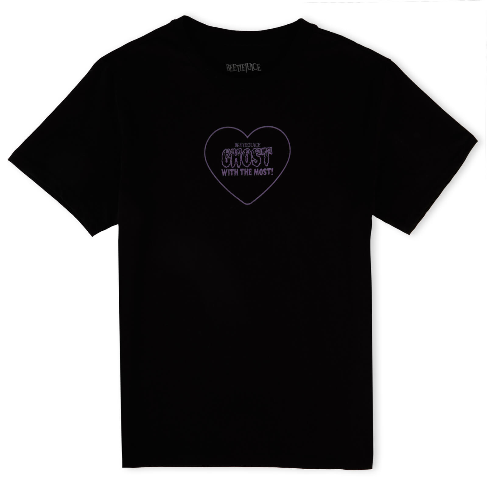 Beetlejuice Ghost With The Most Unisex T-Shirt - Black - XL - Black