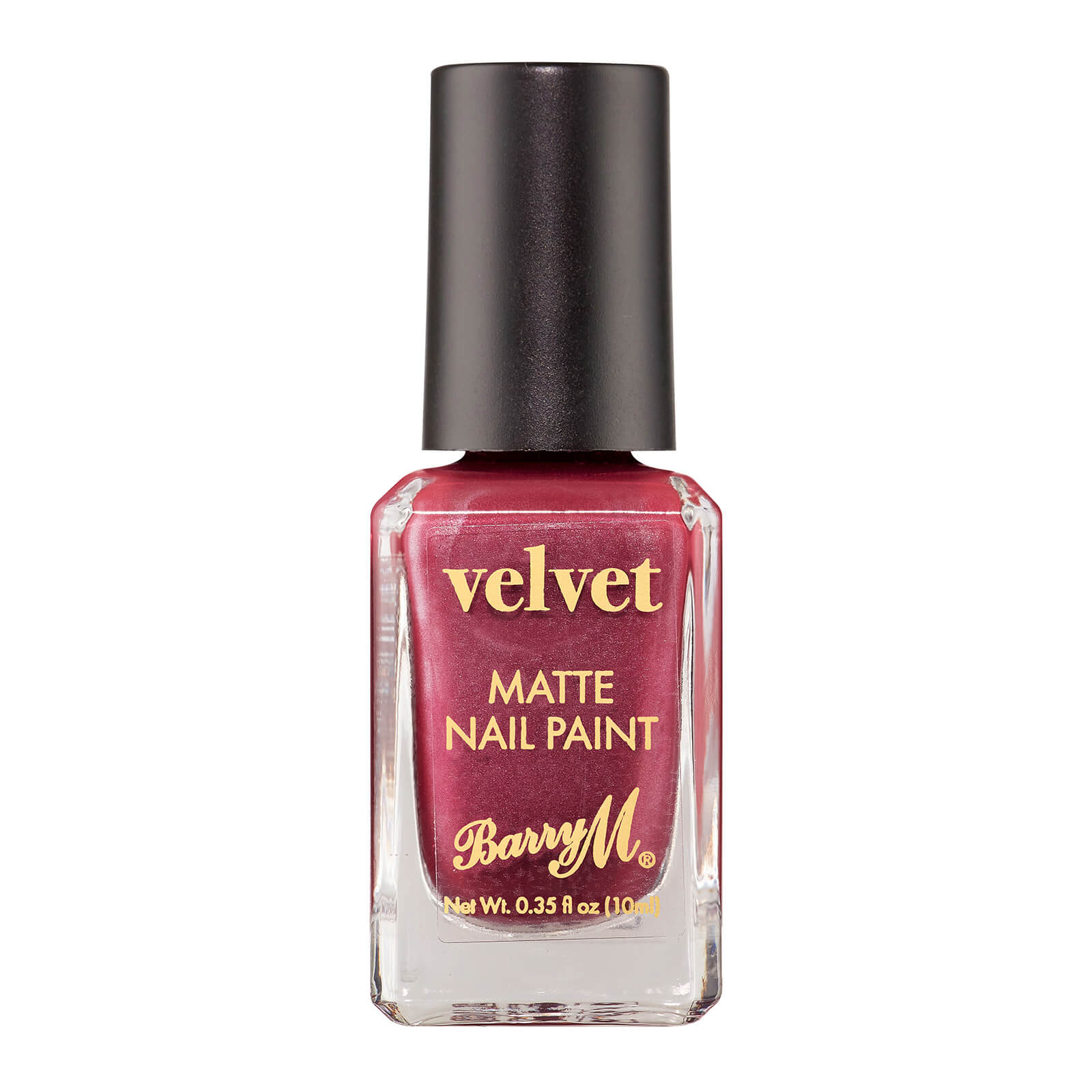 Barry M Cosmetics Velvet Nail Paint 10ml (Various Shades) - Crimson Couture