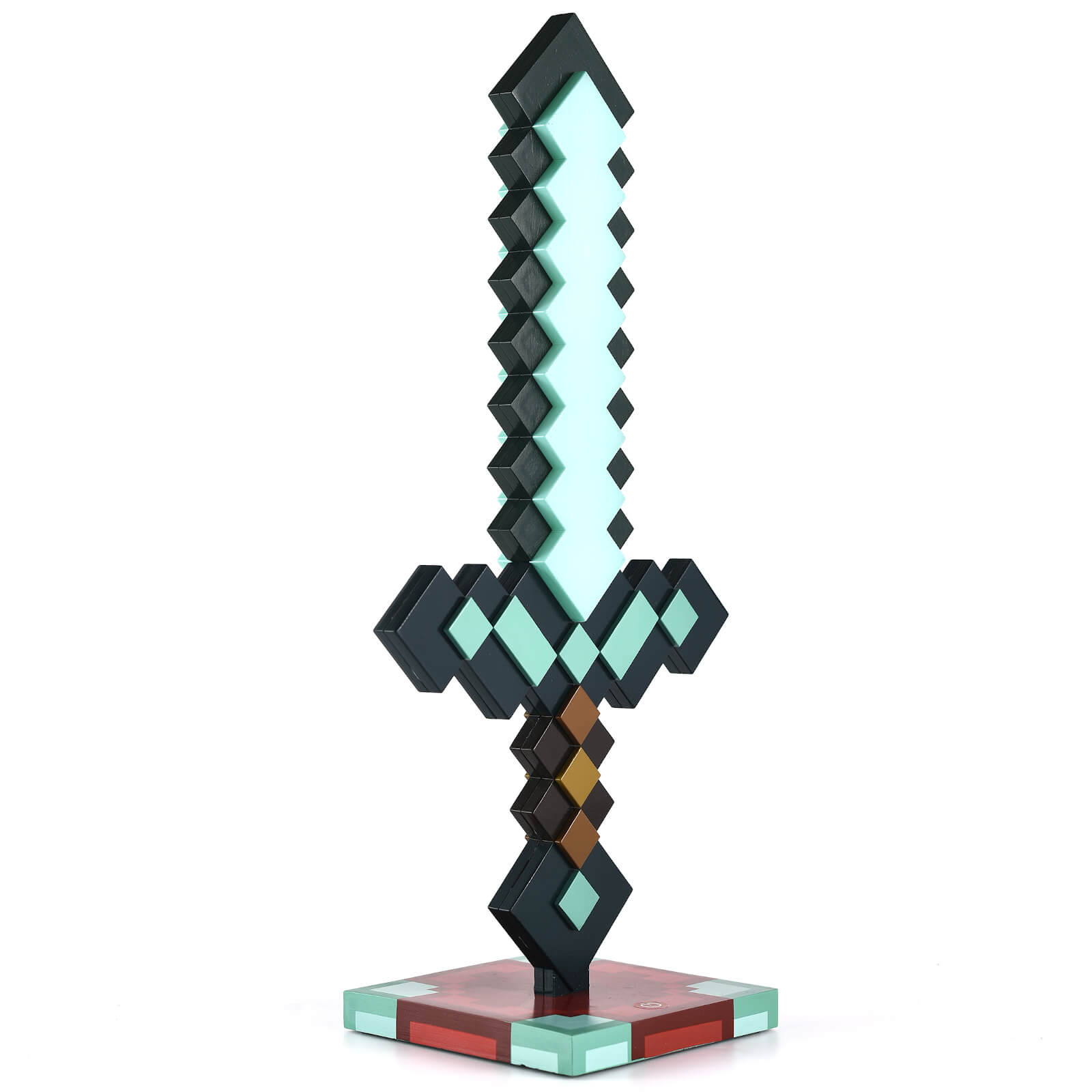 Minecraft 3D Diamond Sword Desk Lamp