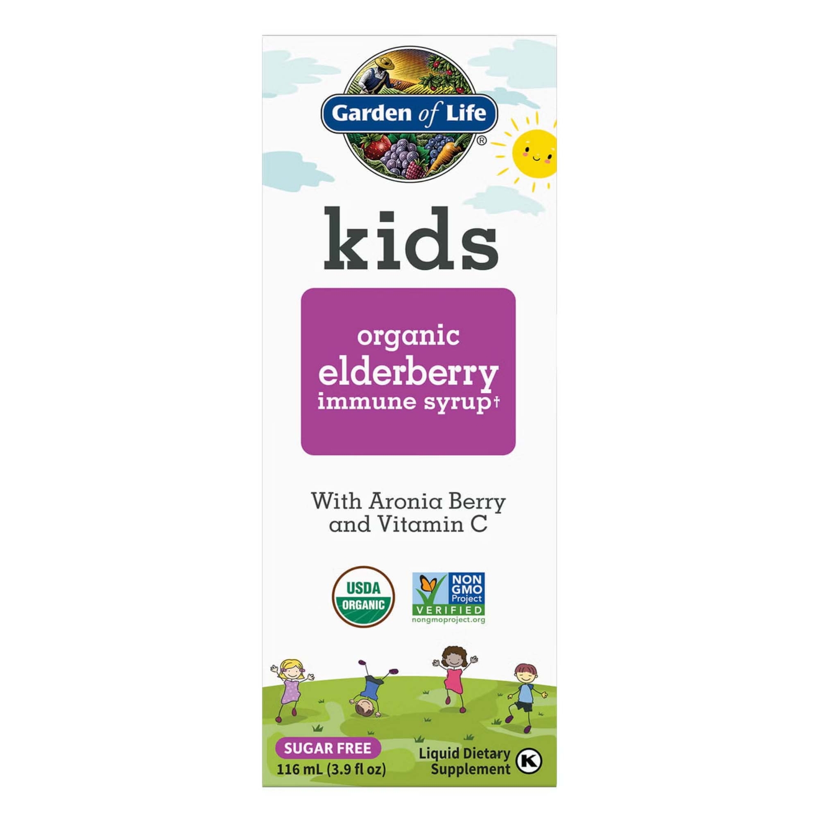 Garden of Life Kinder Bio-Holunder-Immunsirup 116 ml FLÜSSIG