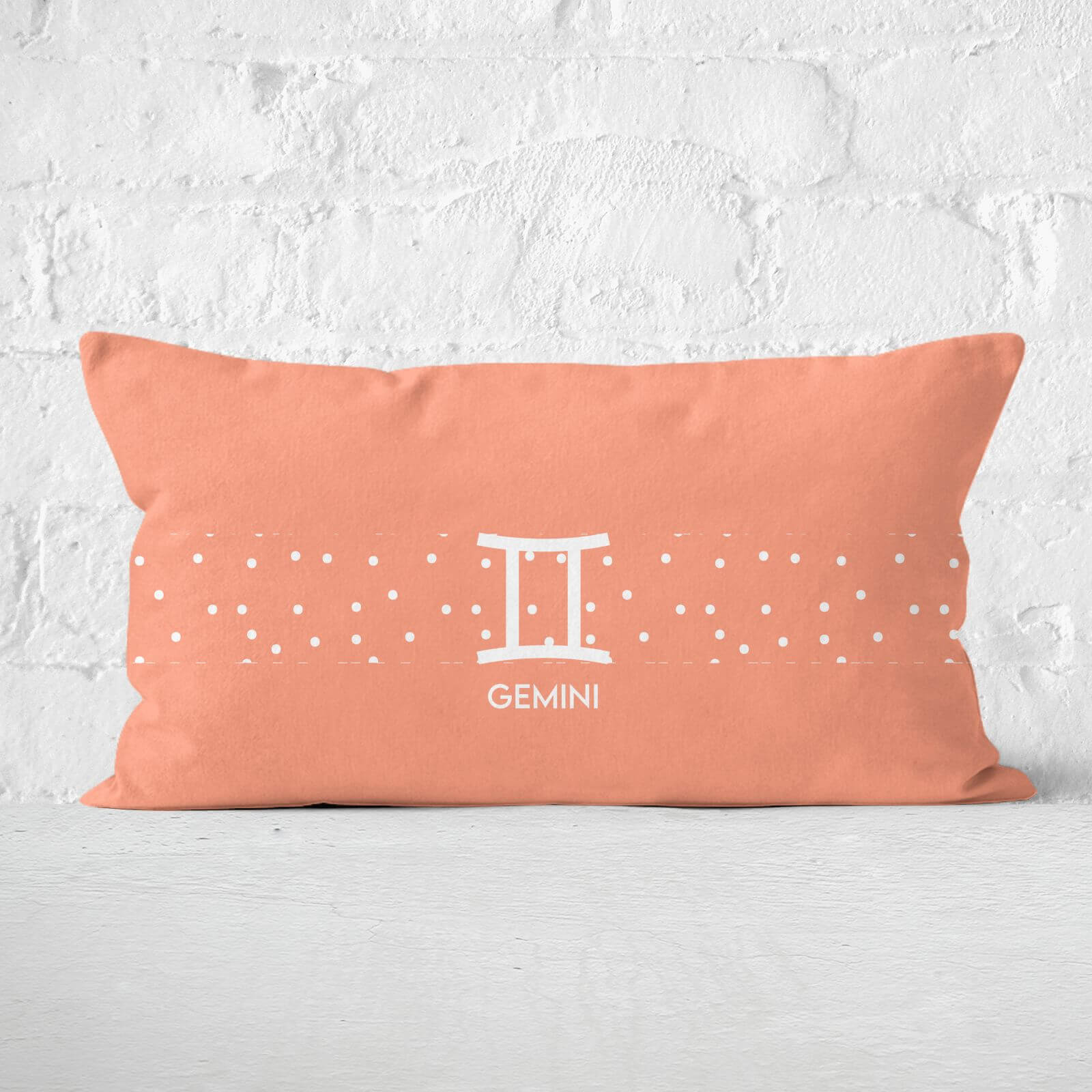 Pastel Gemini Rectangular Cushion - 30x50cm - Soft Touch