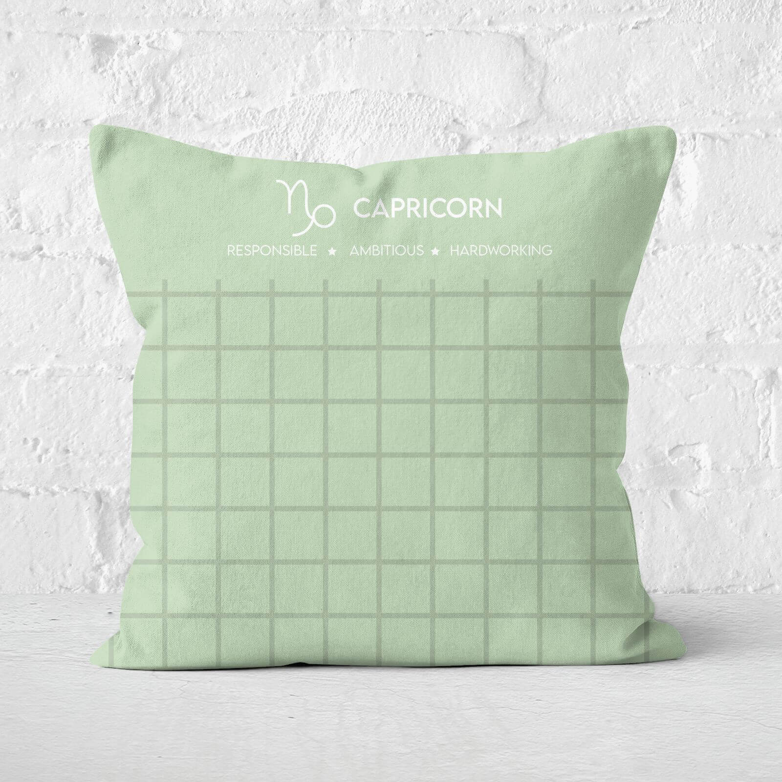Pastel Capricorn Square Cushion - 40x40cm - Soft Touch