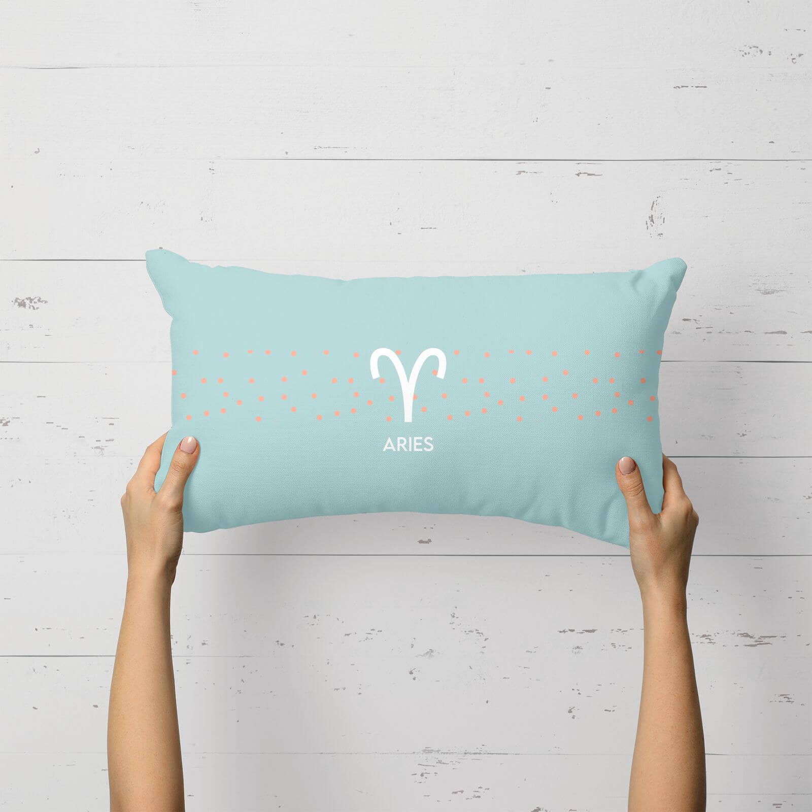 Pastel Aries Rectangular Cushion - 30x50cm - Soft Touch