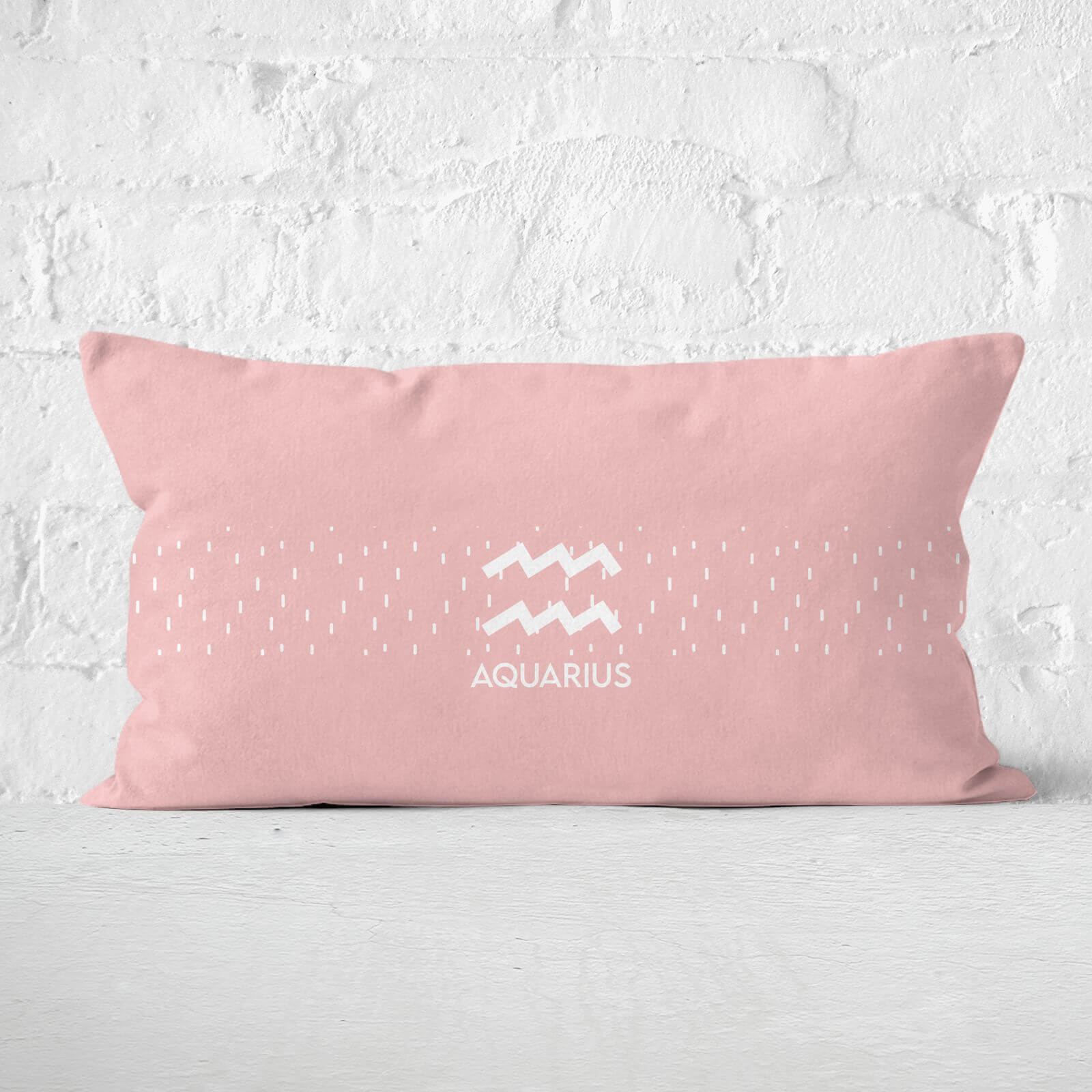 Pastel Aquarius Rectangular Cushion - 30x50cm - Soft Touch