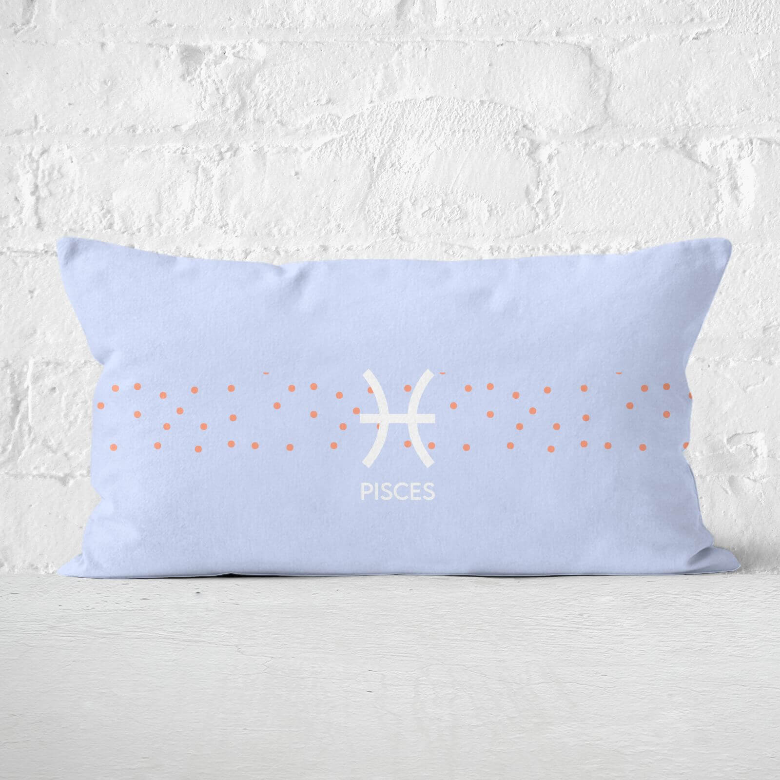 Pastel Pisces Rectangular Cushion - 30x50cm - Soft Touch