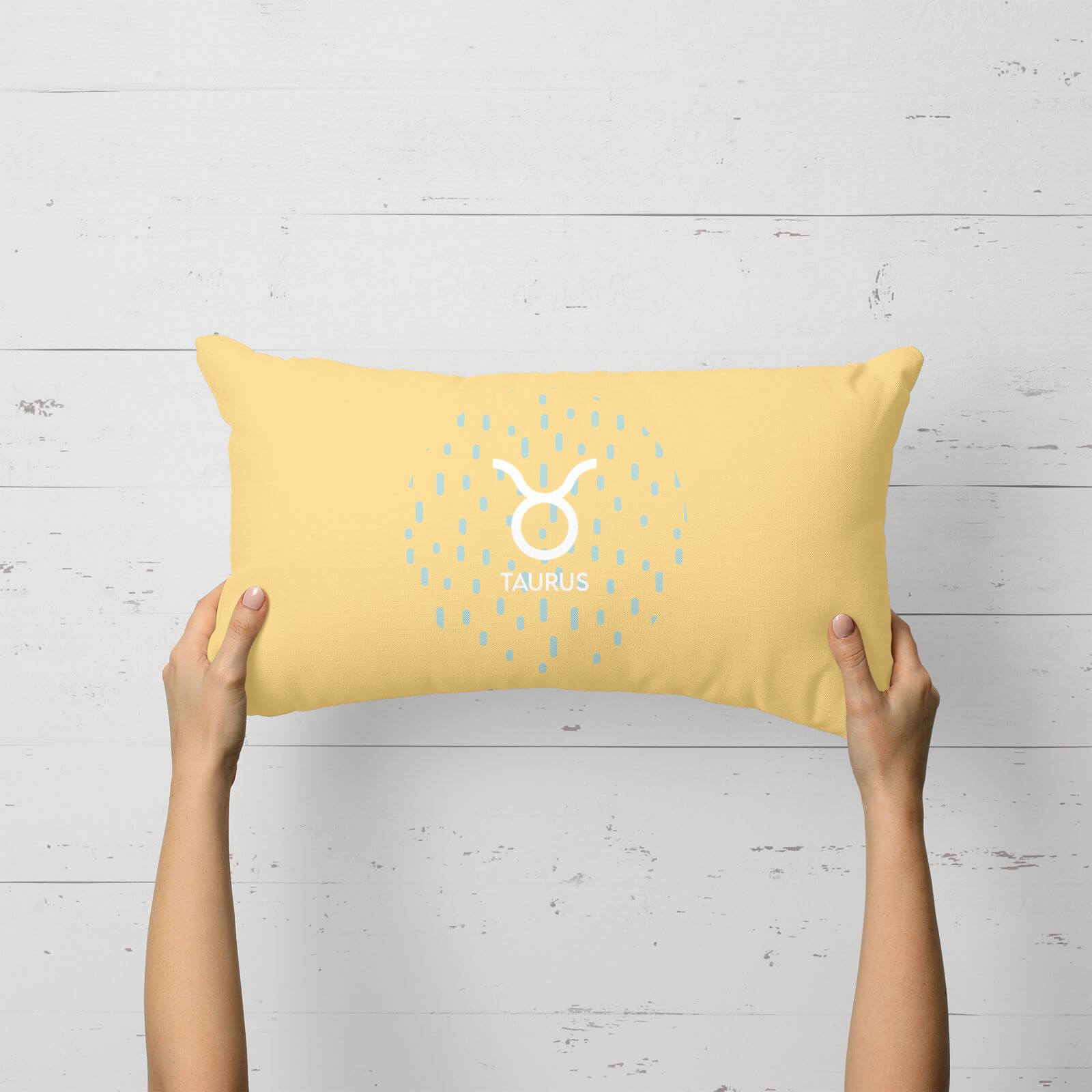 Pastel Taurus Rectangular Cushion - 30x50cm - Soft Touch