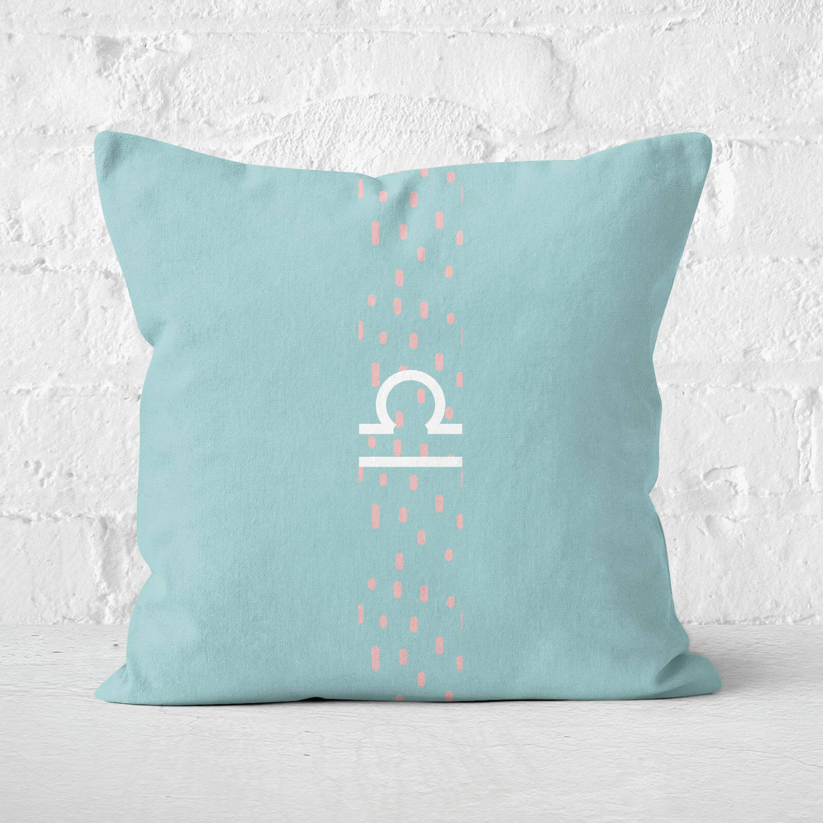 Pastel Libra Square Cushion - 60x60cm - Soft Touch