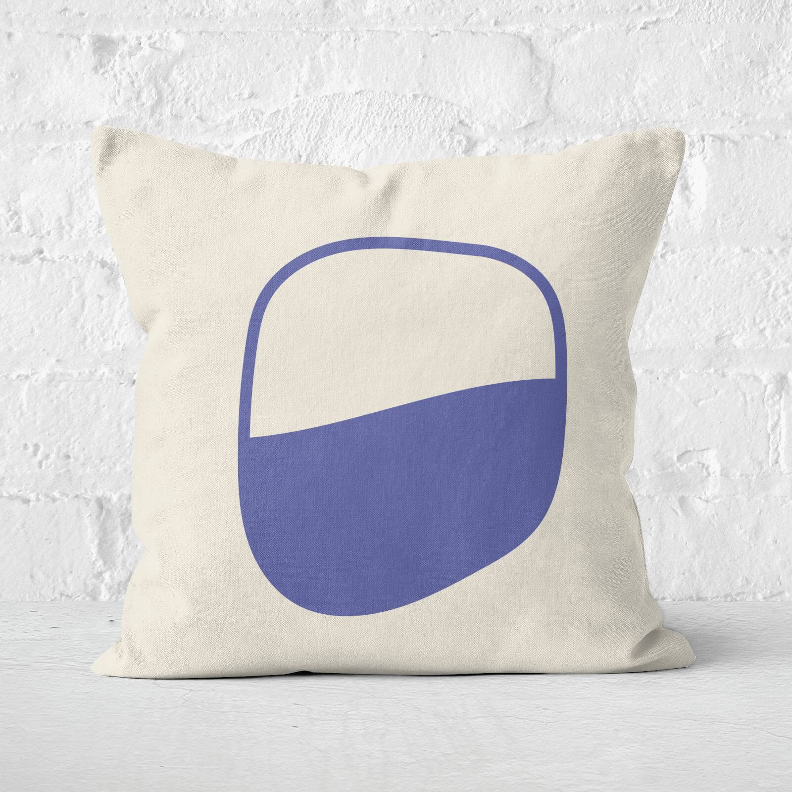 Tranquil Circle Square Cushion - 60x60cm - Soft Touch