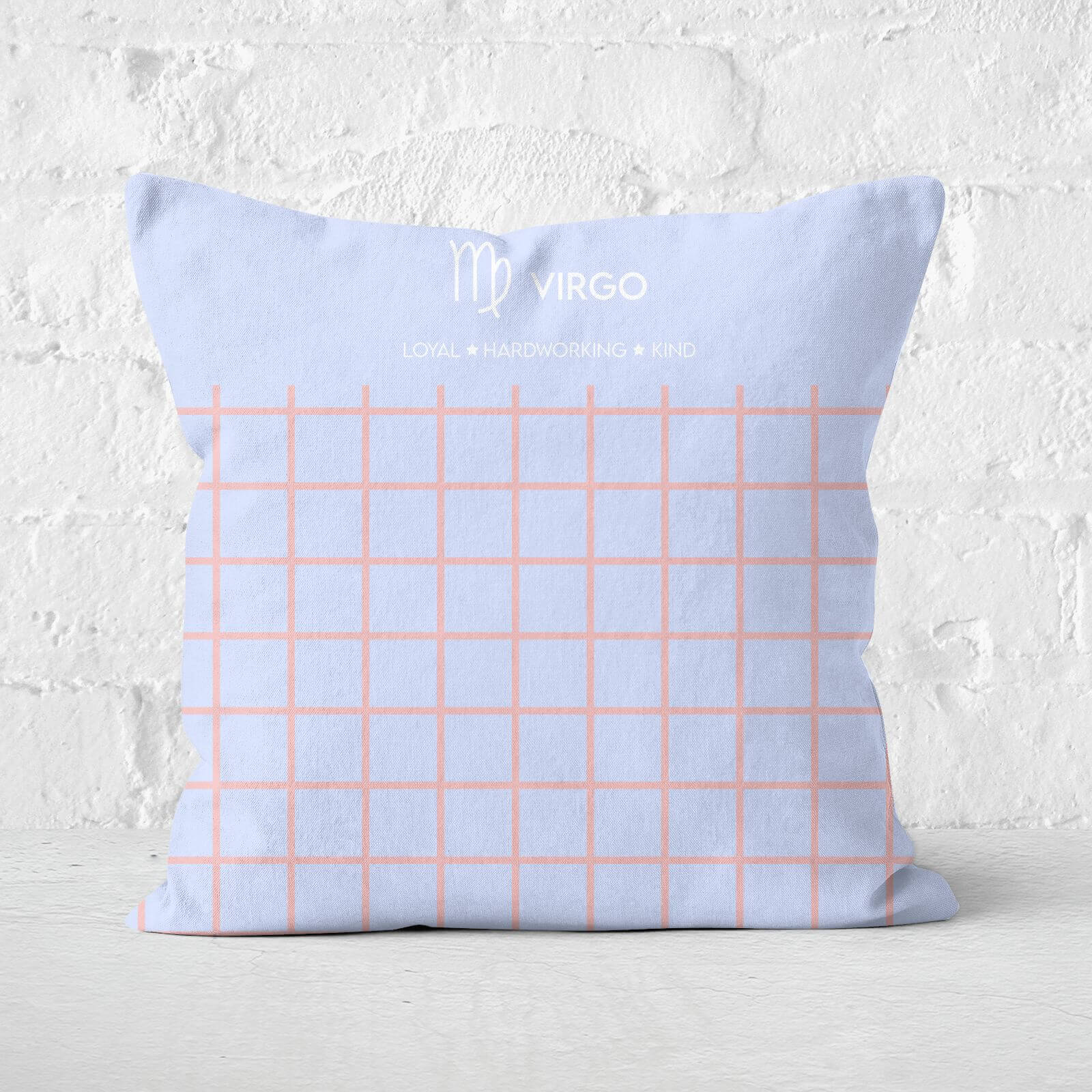 Pastel Virgo Square Cushion - 40x40cm - Soft Touch