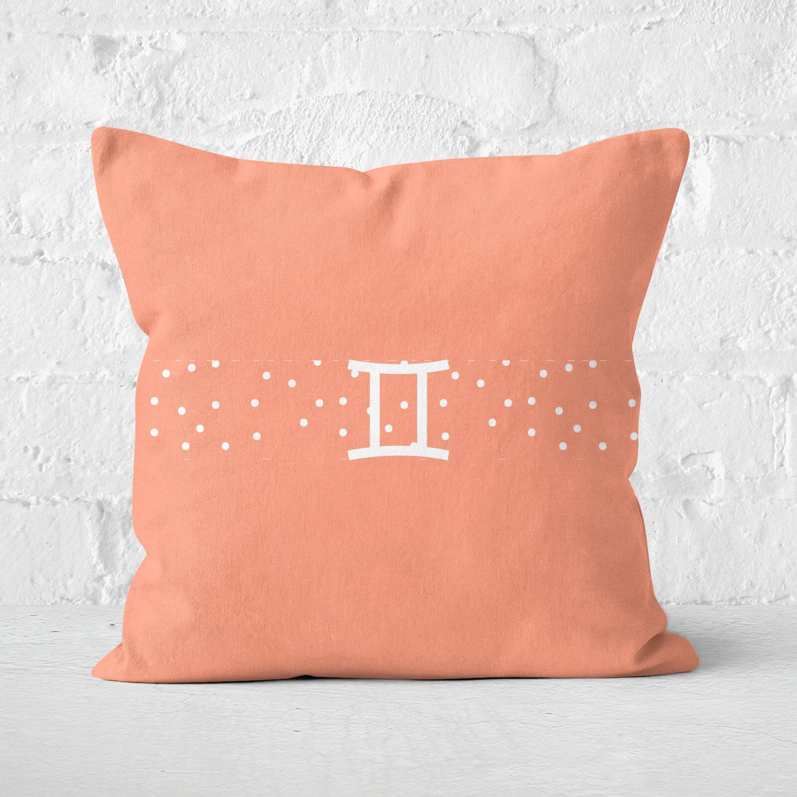 Pastel Gemini Square Cushion - 60x60cm - Soft Touch