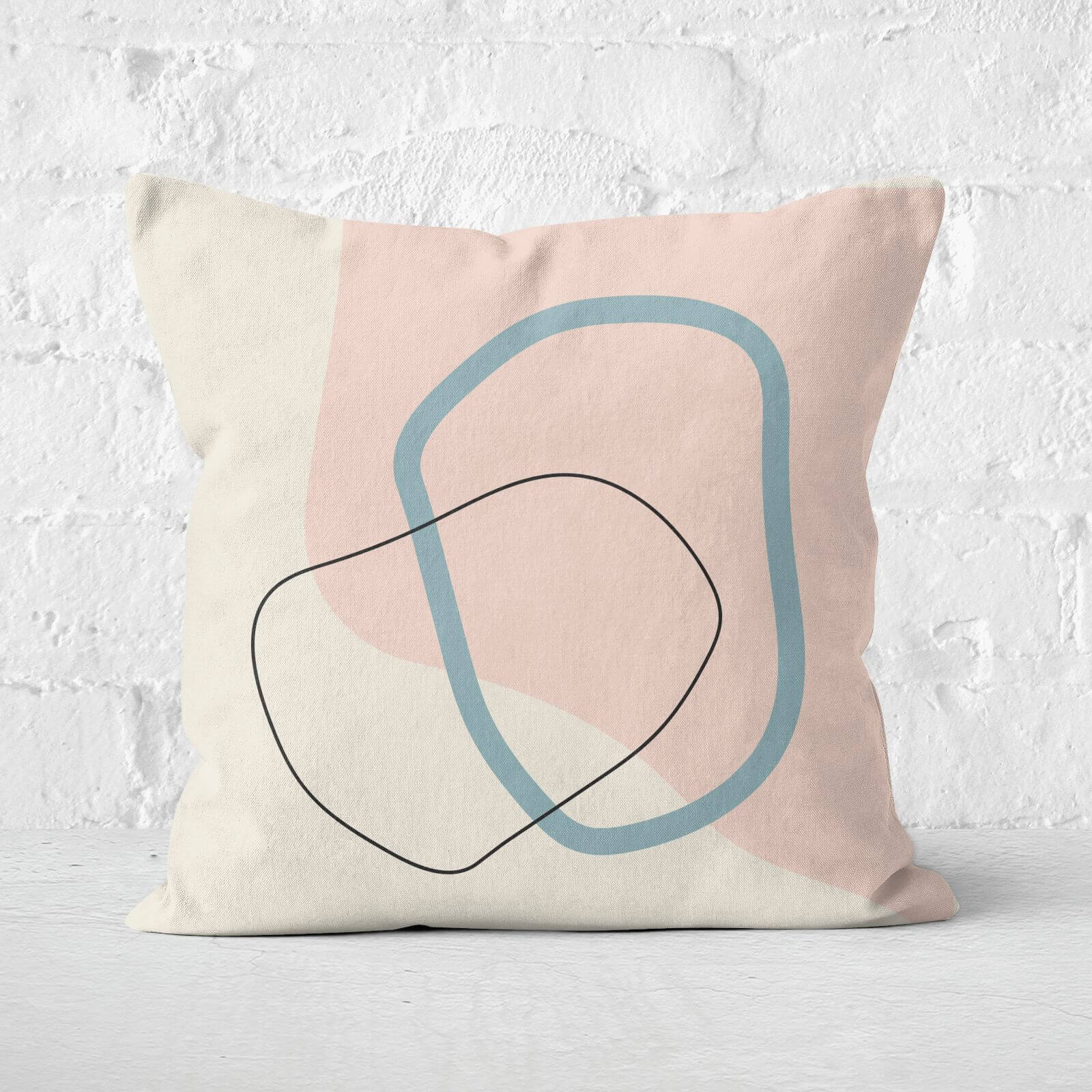 Pretty Splurge Square Cushion - 40x40cm - Soft Touch