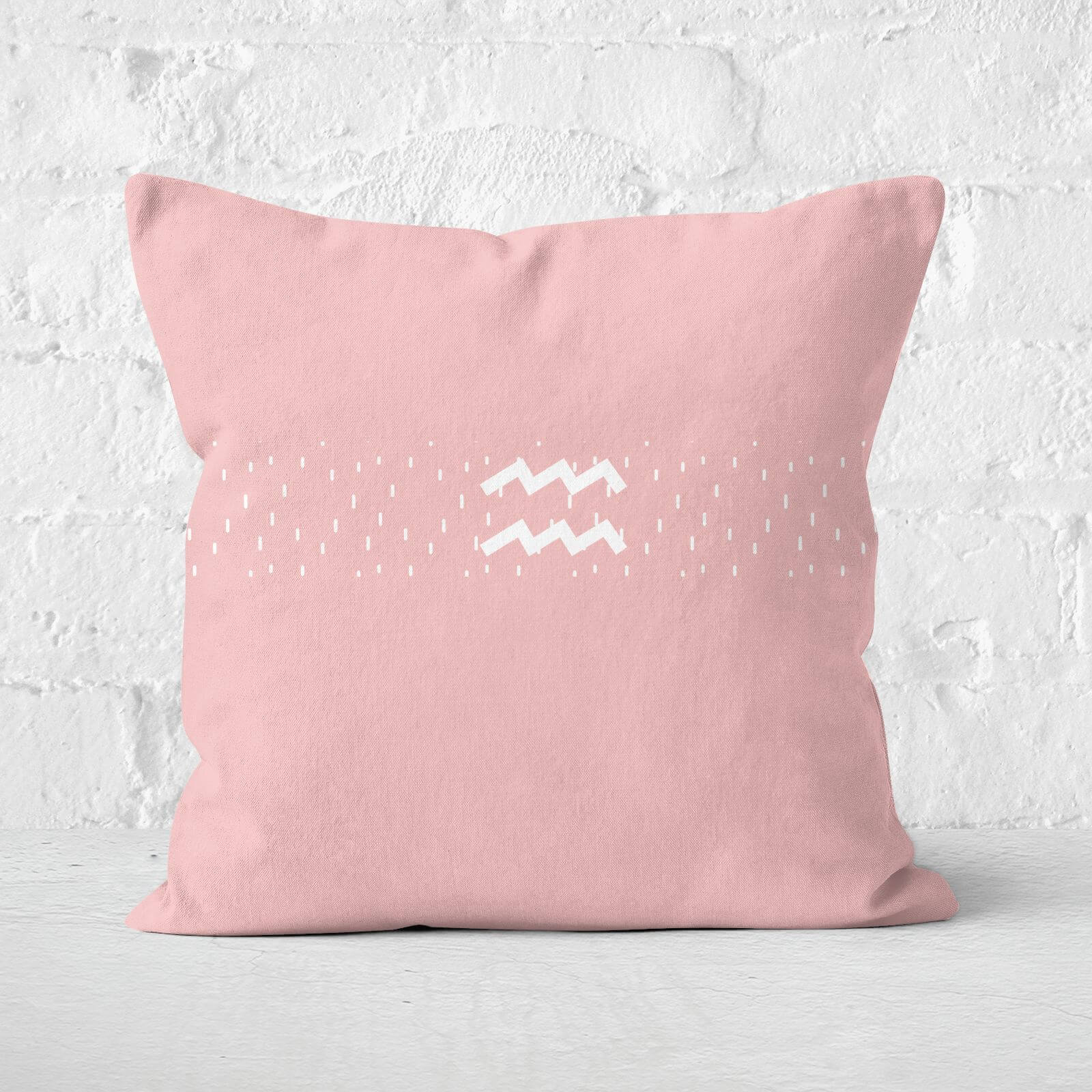 Pastel Aquarius Square Cushion - 60x60cm - Soft Touch