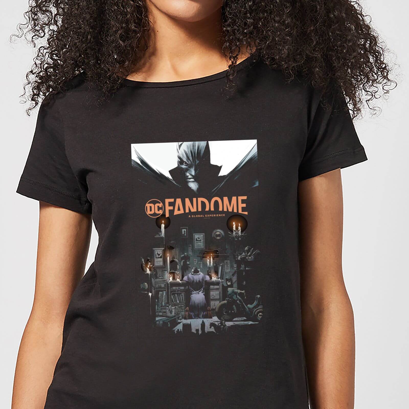 DC Fandome Batman Women's T-Shirt - Black - XXL
