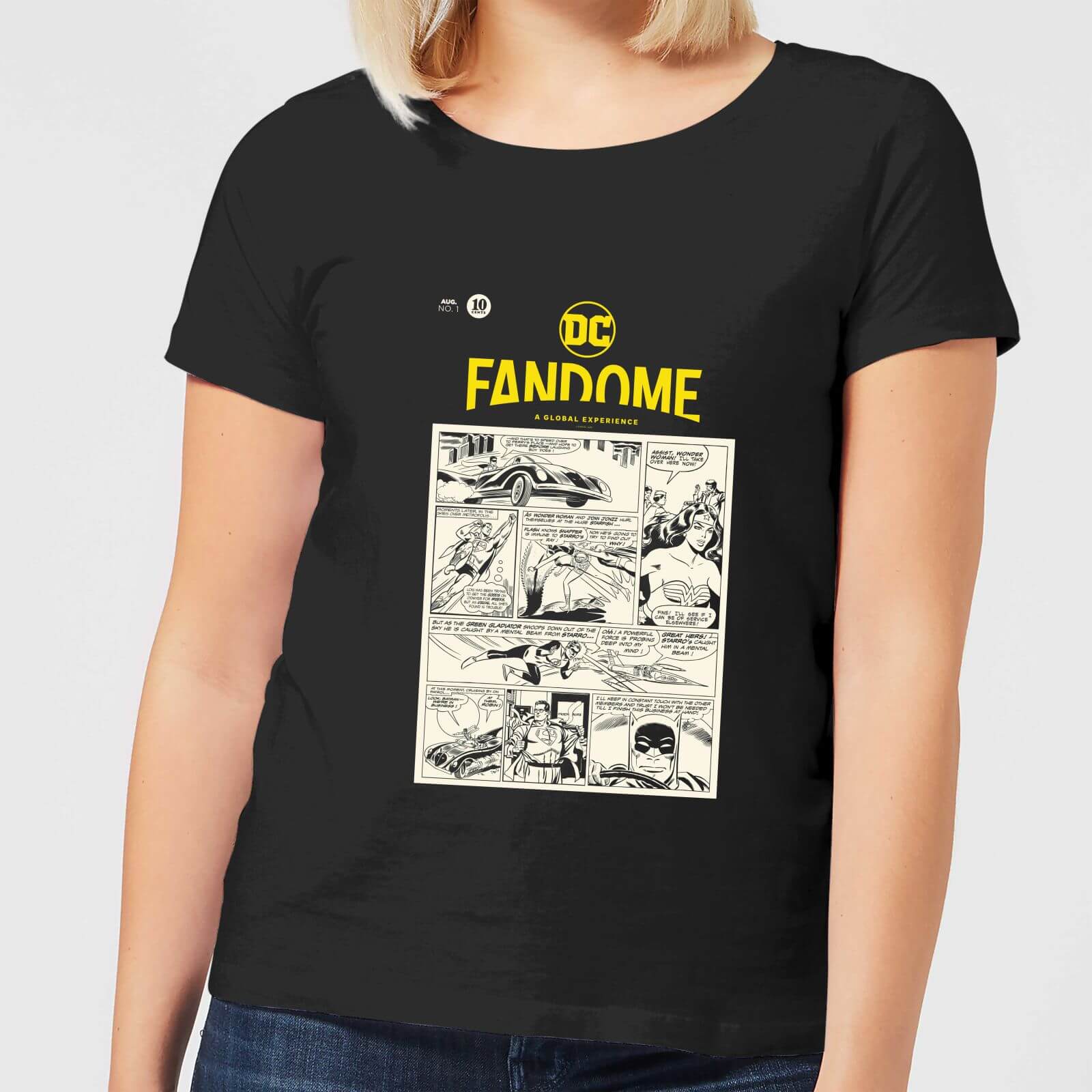 DC Fandome Women's T-Shirt - Black - M