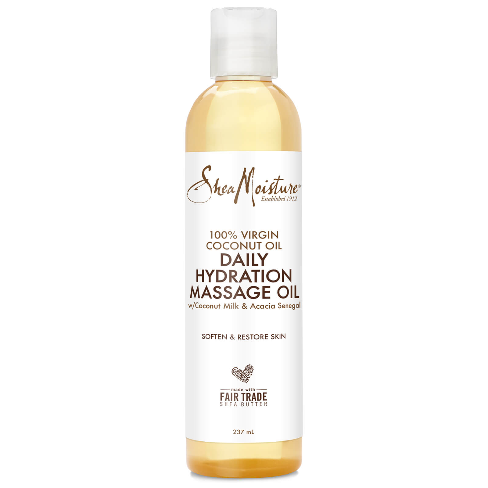 

Shea Moisture 100% Vigin Coconut Oil Massage Oil 237ml