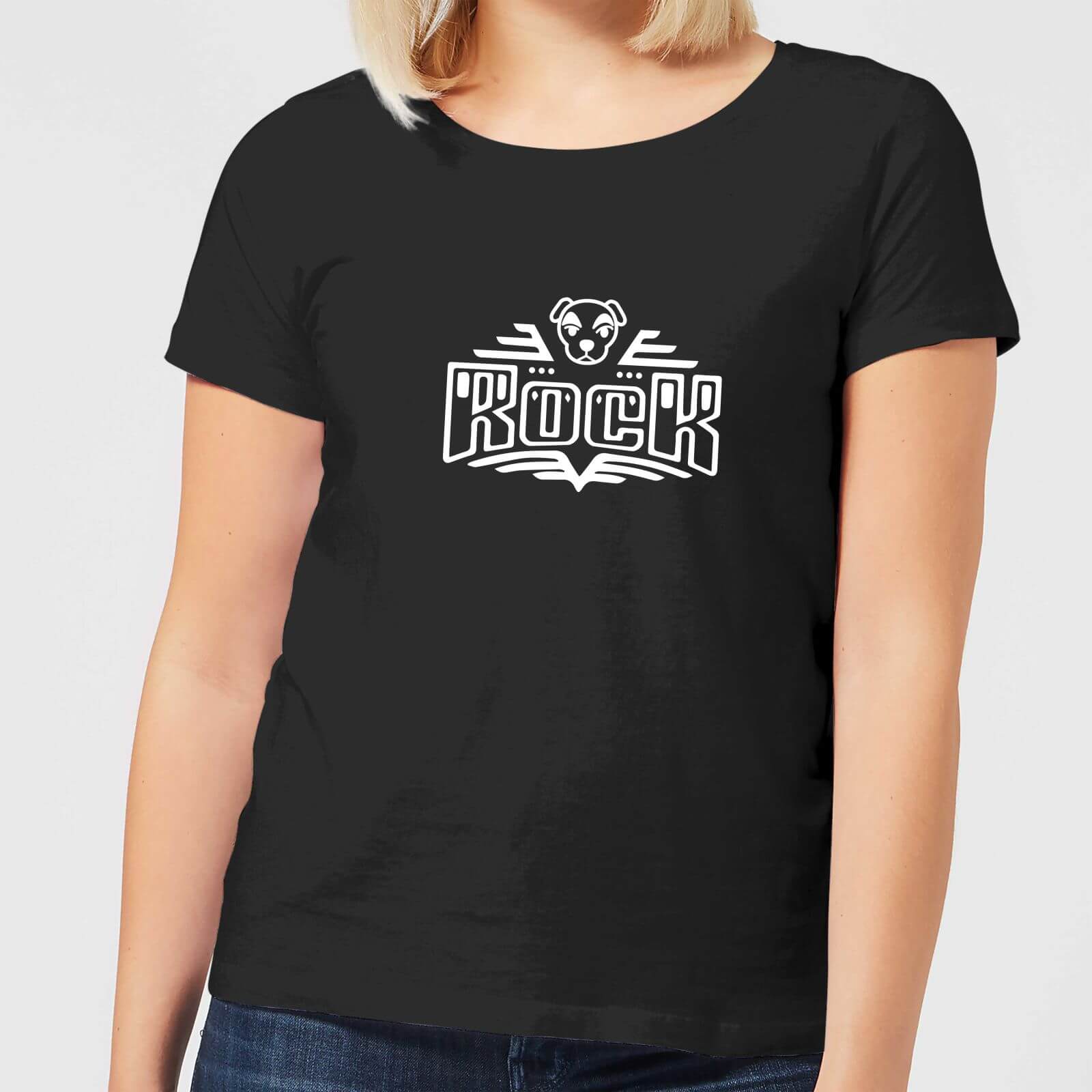 

Nintendo Animal Crossing Rock KK Slider Women's T-Shirt - Black - XS - Noir