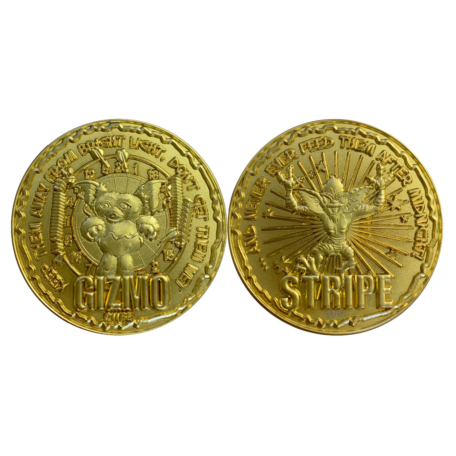 Photos - Other Souvenirs Gremlins Gold Exclusive Coin - Zavvi Exclusive THG-GREM02 