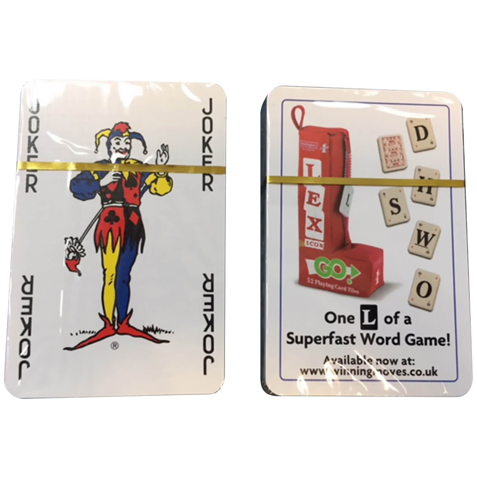 Waddingtons Number 1 Playing Cards - Red and Blue Twin Pack