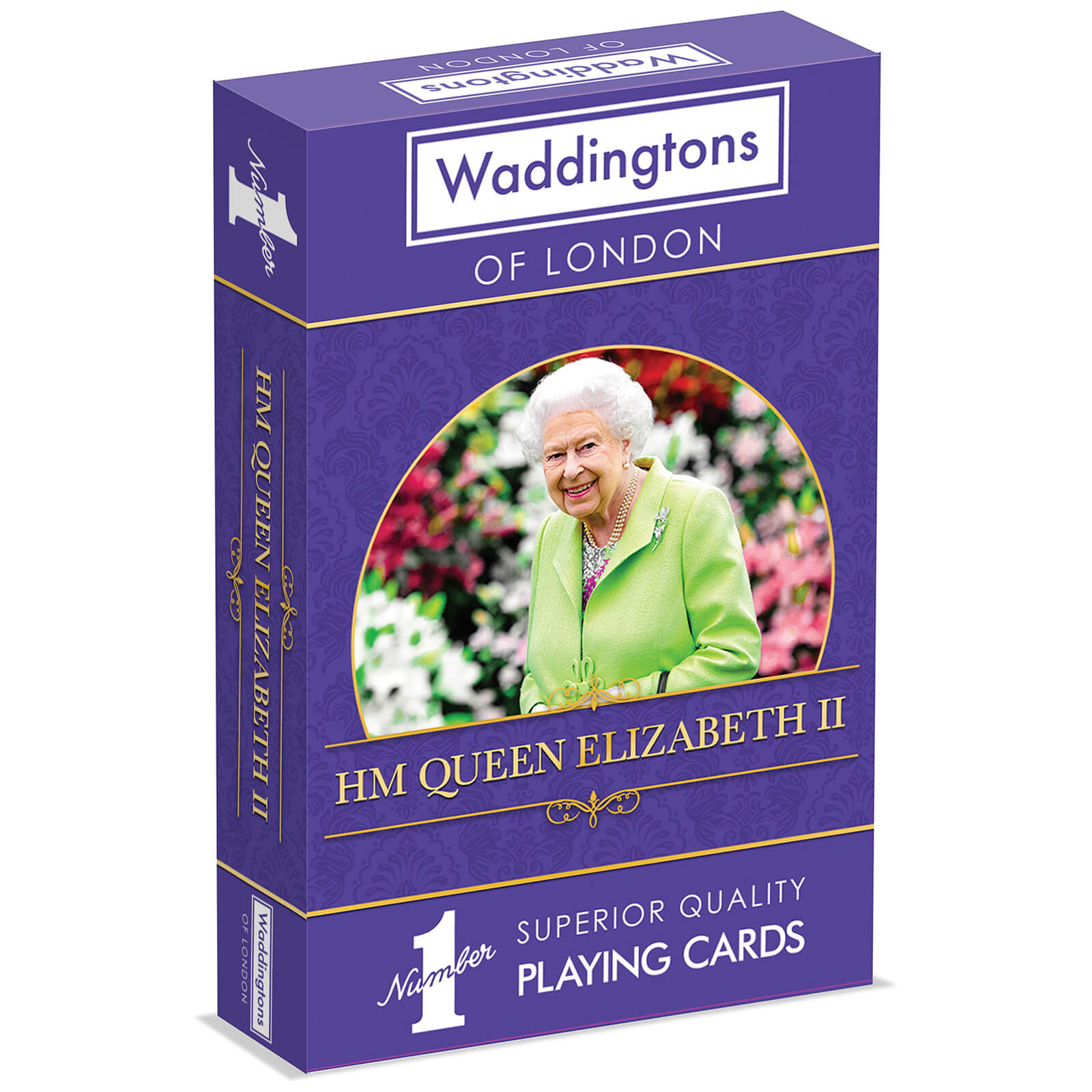 Waddington's No. 1 Playing Cards - HM Queen Elizabeth II Edition