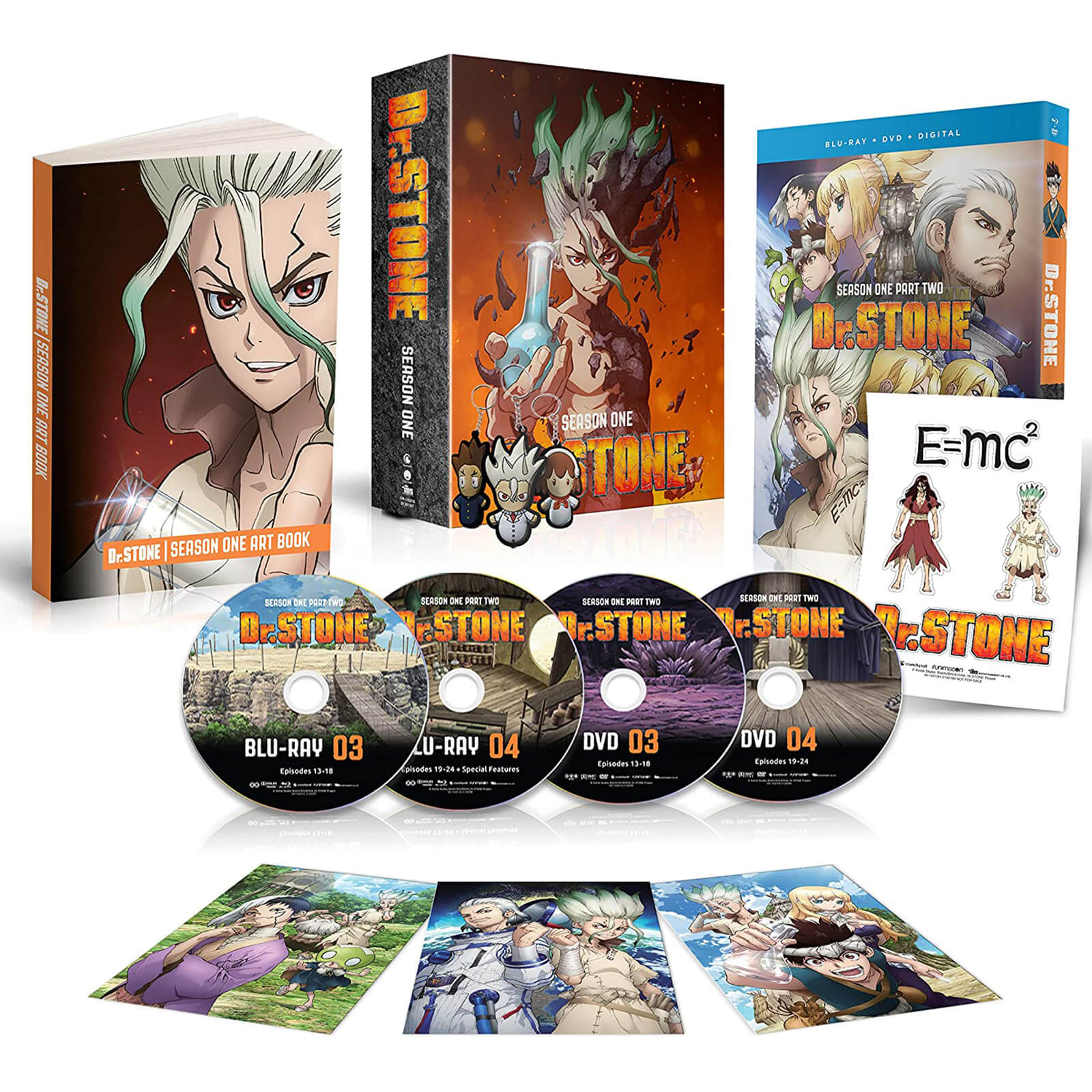 

Dr. Stone : Saison 1 Partie 2 (Episodes 13-25) : Édition limitée