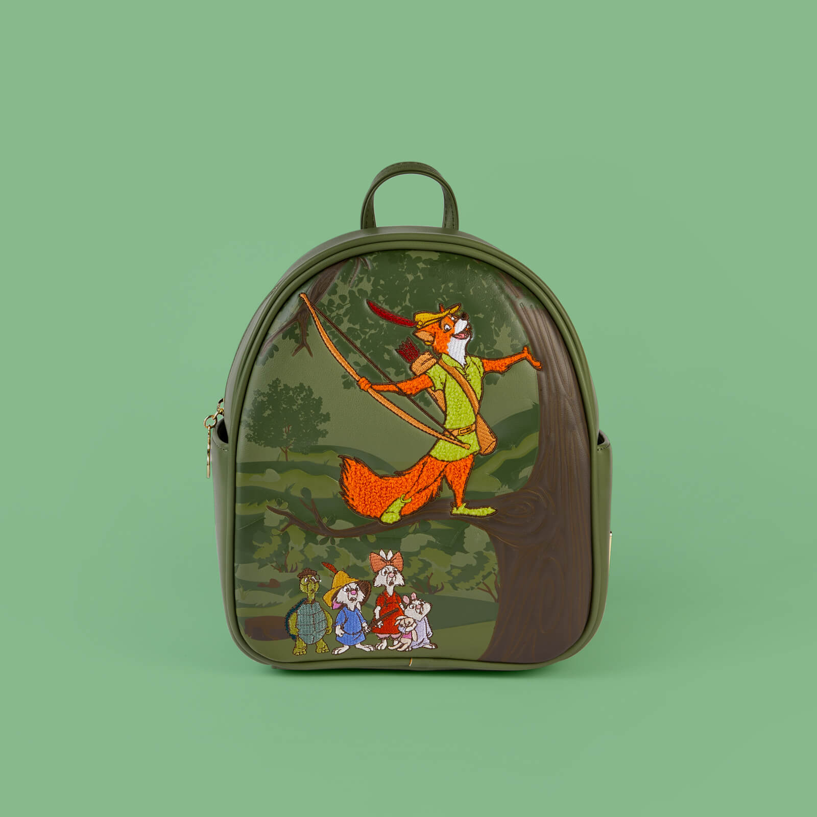 Loungefly Disney Robin Hood Forest Mini Backpack 