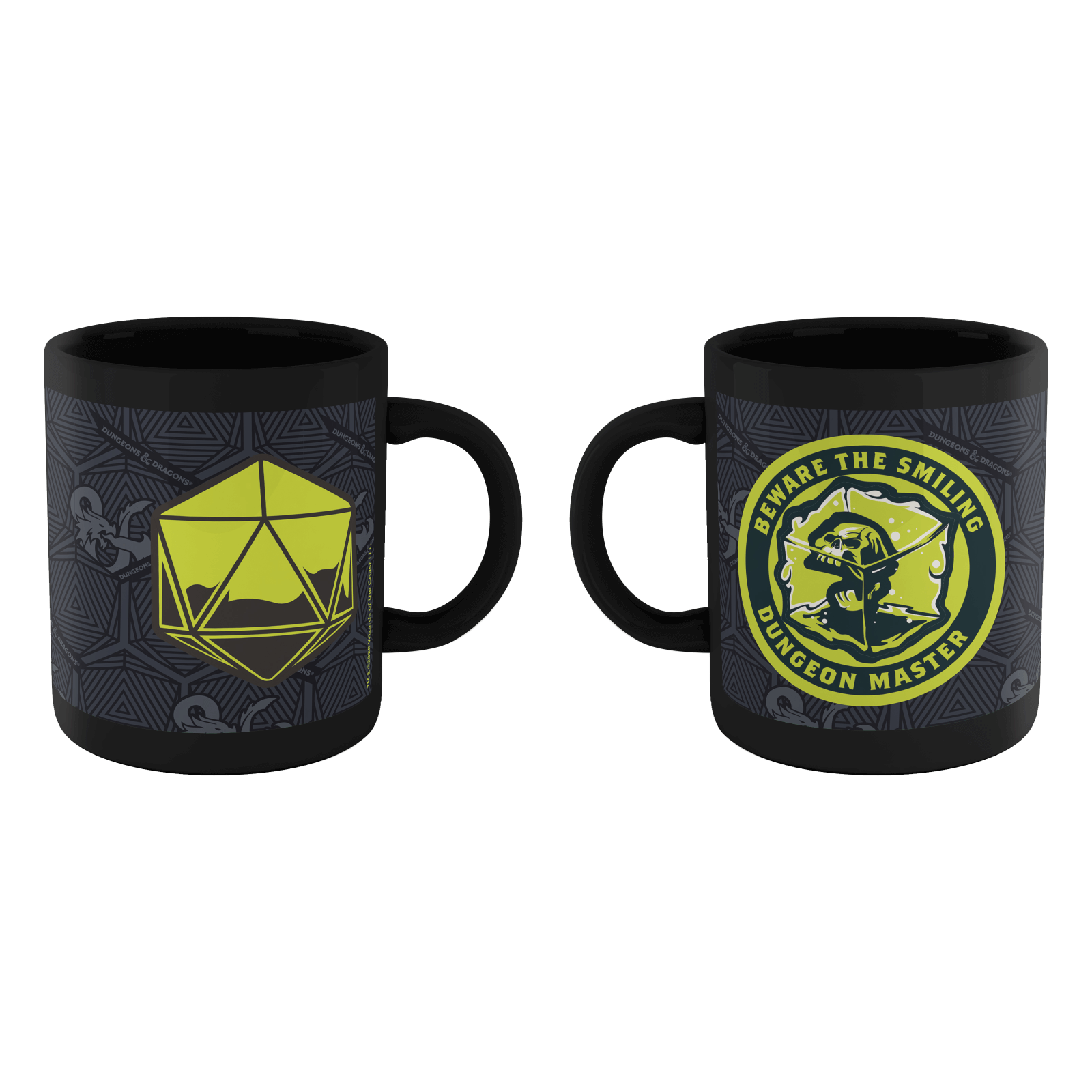Donjons & Dragons Beware The Smiling DM Mug - noir