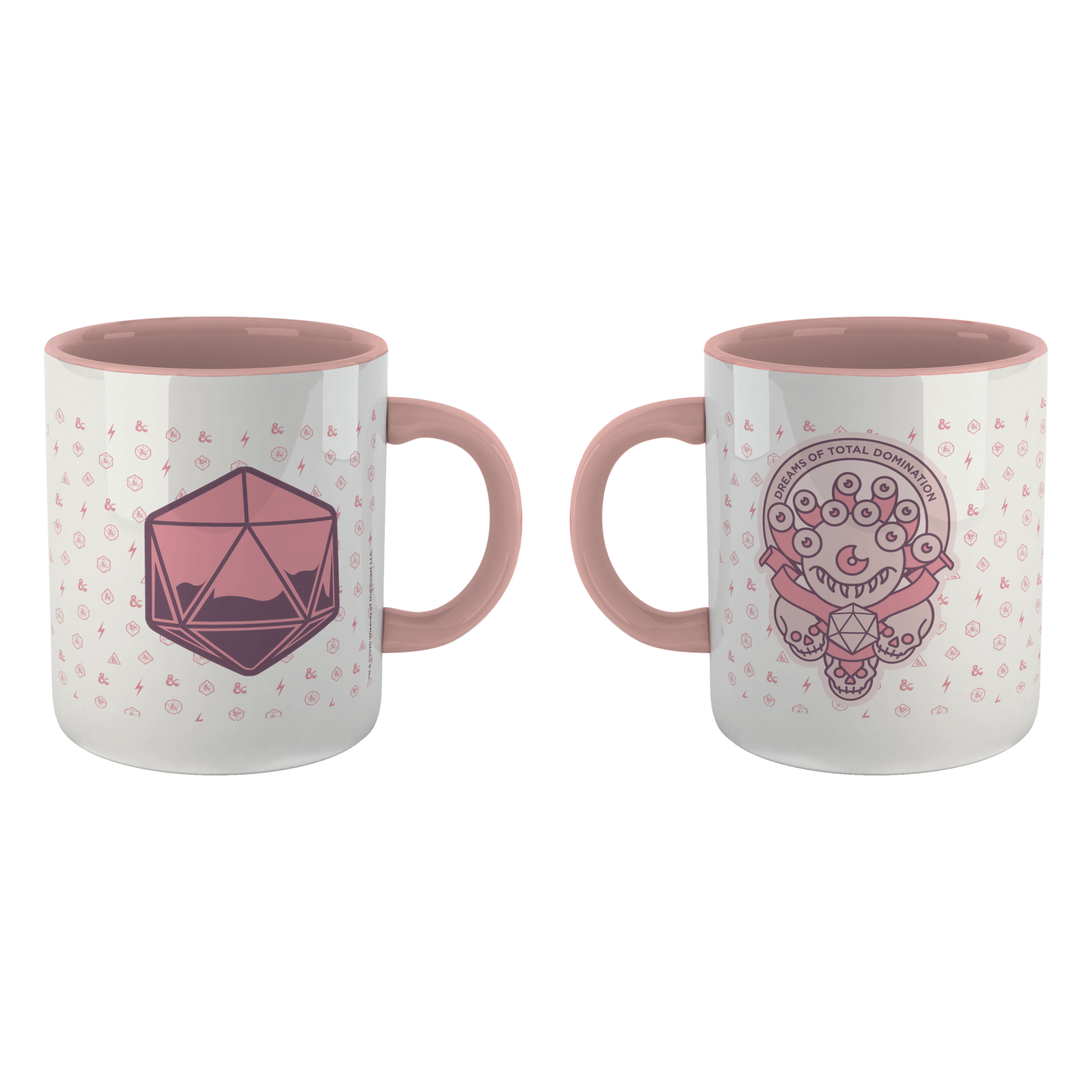 

Donjons & Dragons D&D Beholder Dreams Mug - blanc/rose