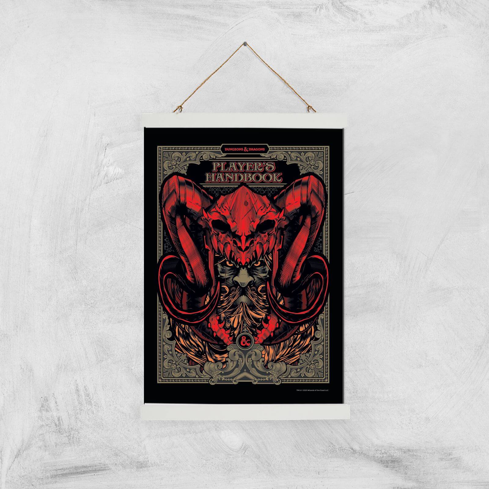 Dungeons & Dragons Players Handbook Giclee Art Print - A3 - White Hanger