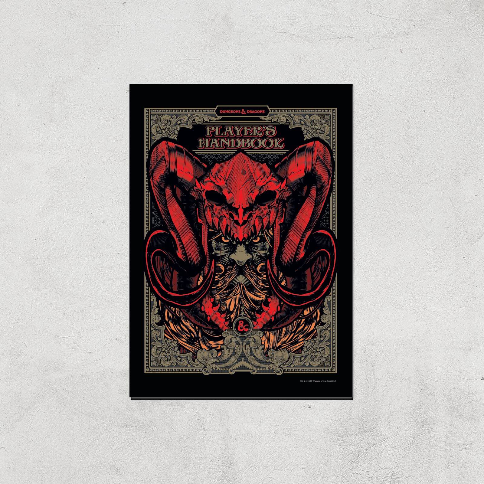 

Donjons & Dragons Players Handbook Giclee Art Print - A2 - Print Only